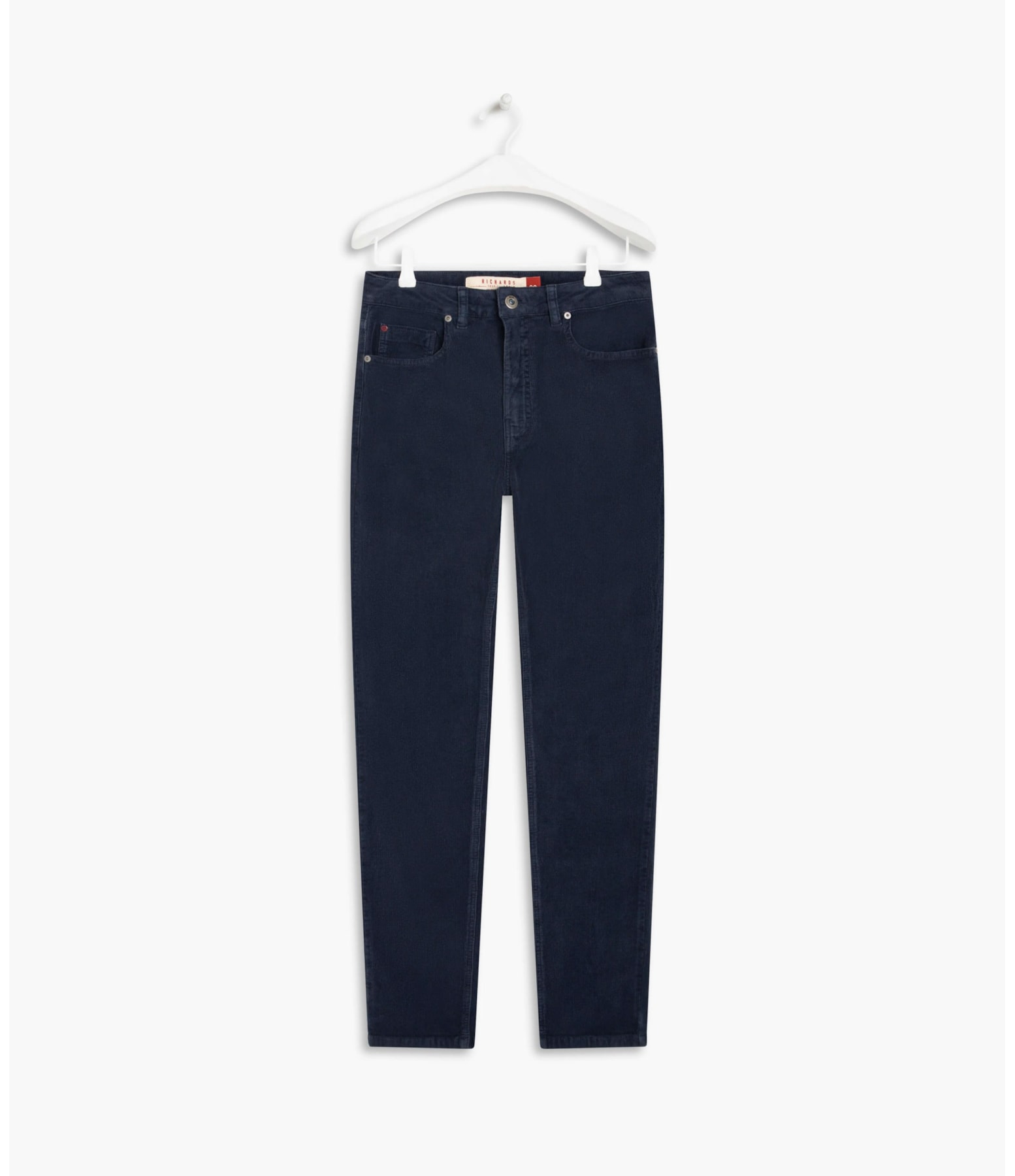 Calça Five Pockets Veludo Span Dark Navy