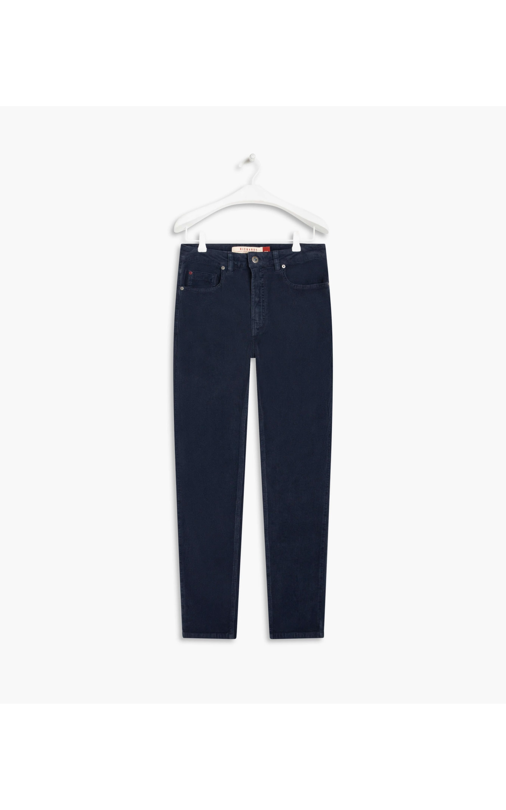 Calça Five Pockets Veludo Span Dark Navy