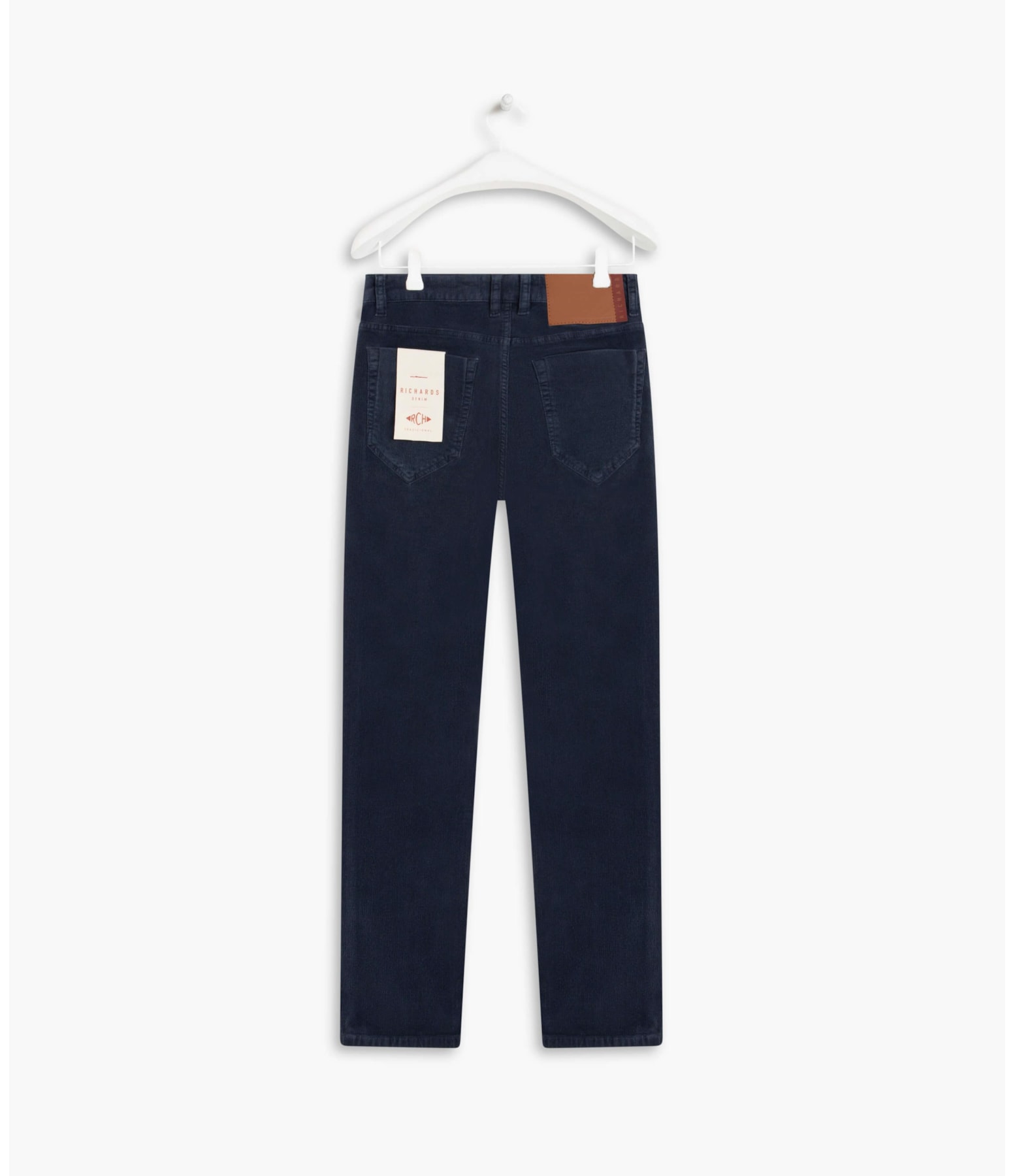 Calça Five Pockets Veludo Span Dark Navy
