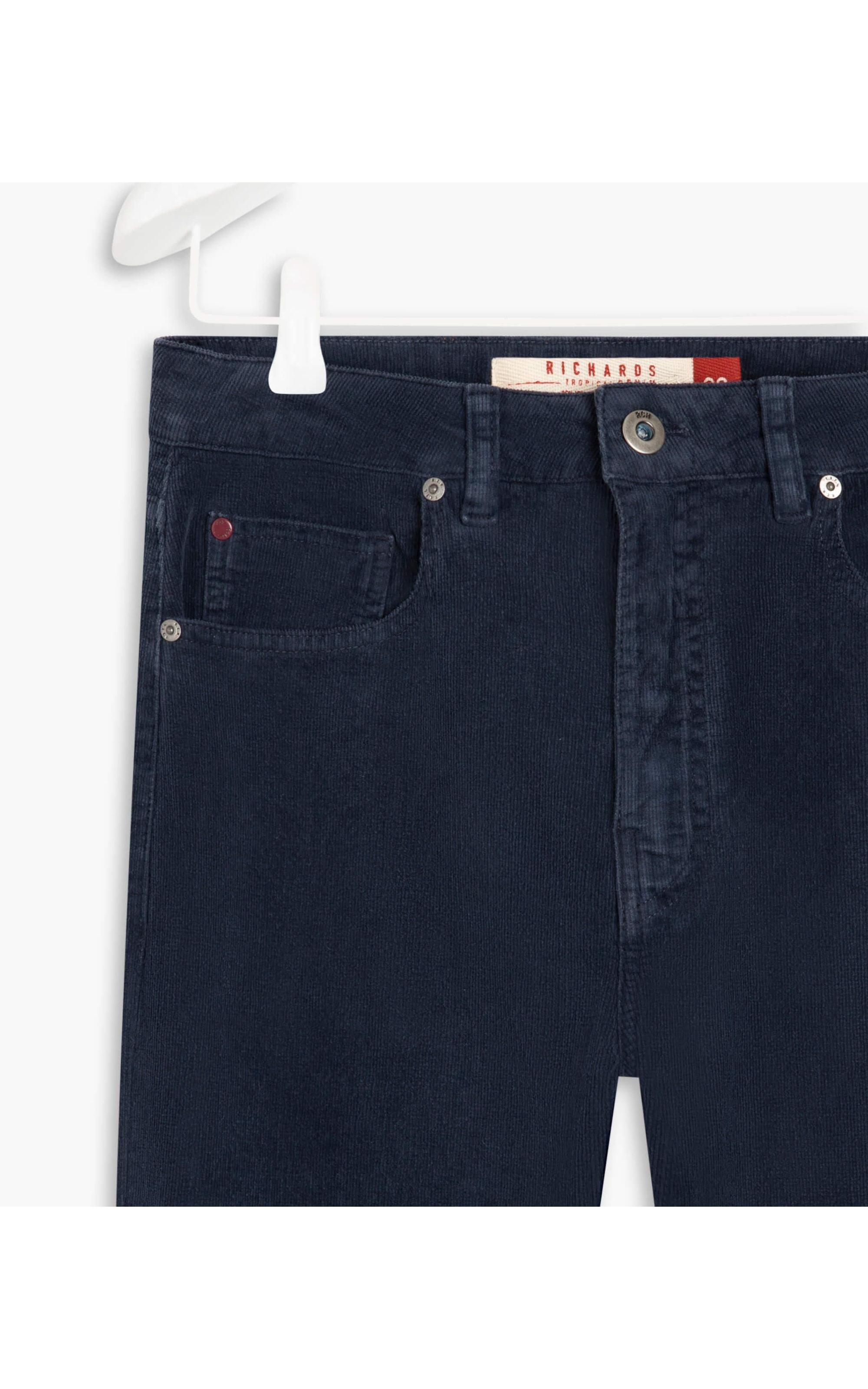 Calça Five Pockets Veludo Span Dark Navy
