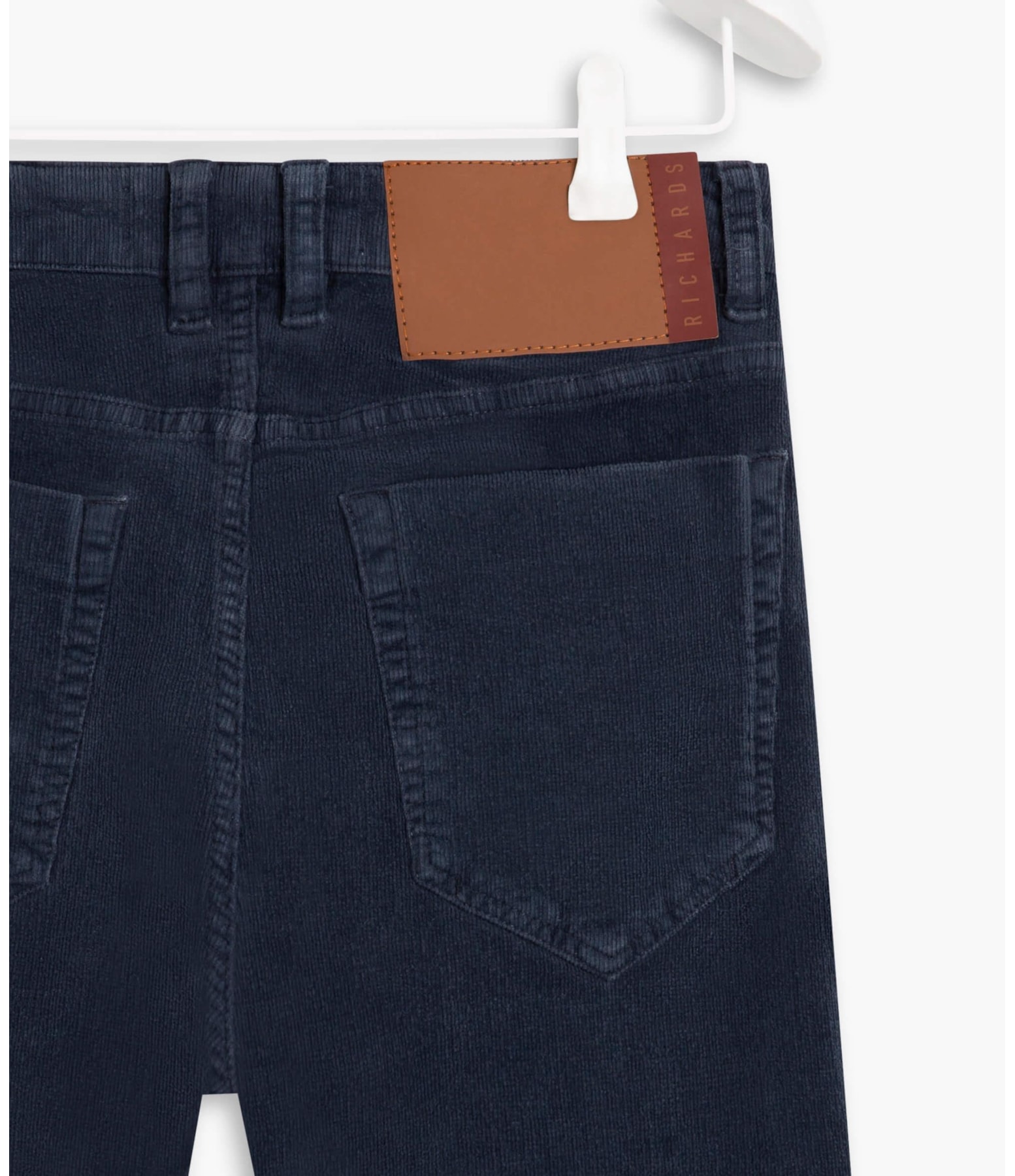 Calça Five Pockets Veludo Span Dark Navy