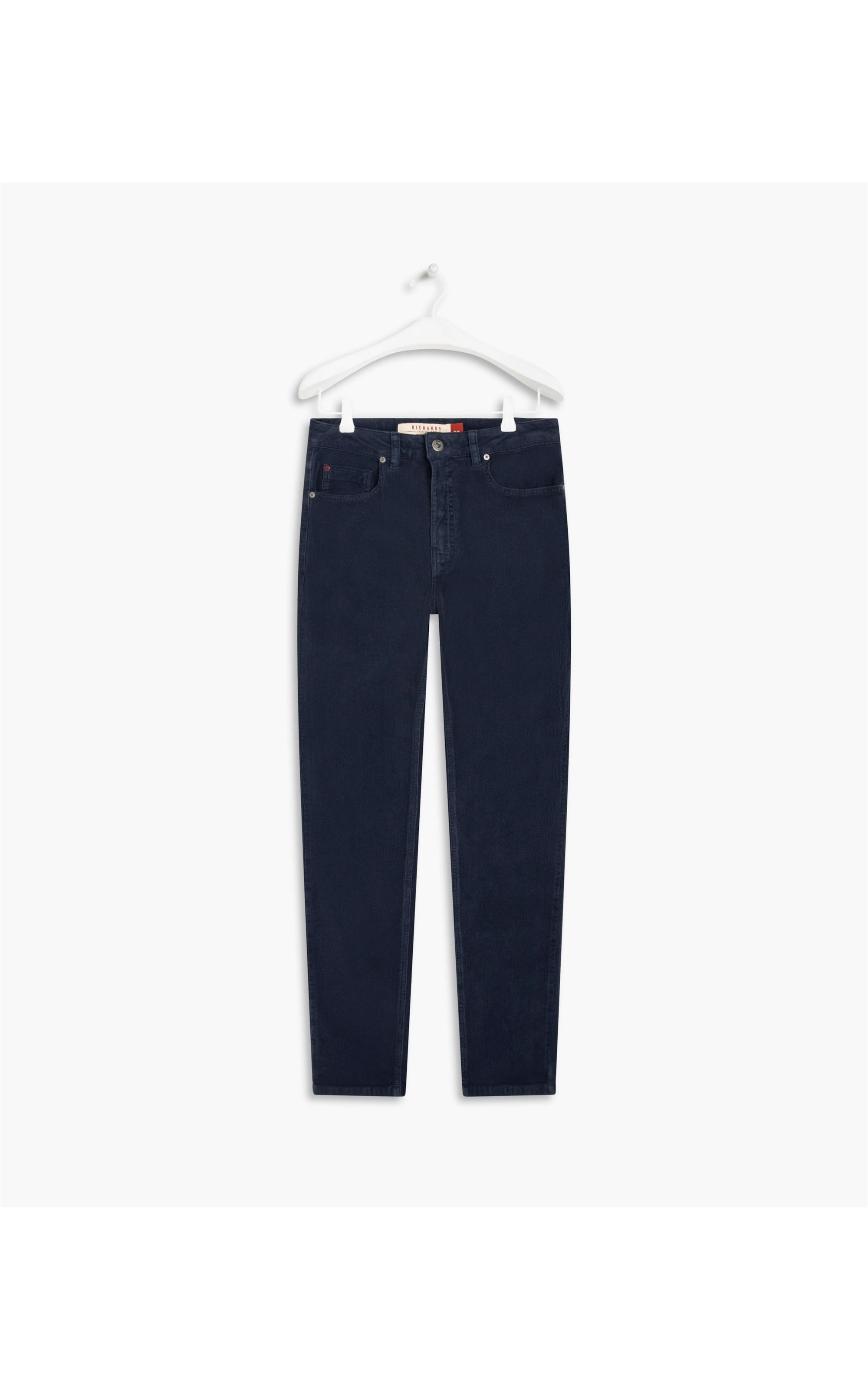 Calça Five Pockets Veludo Span Dark Navy