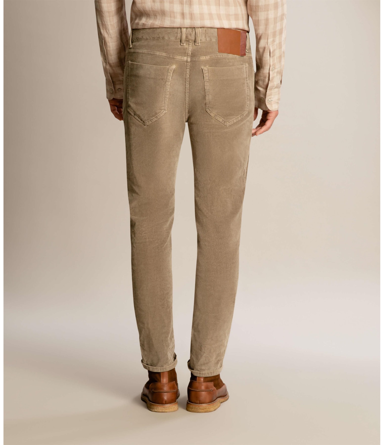 Calça Five Pockets Veludo Span Havana