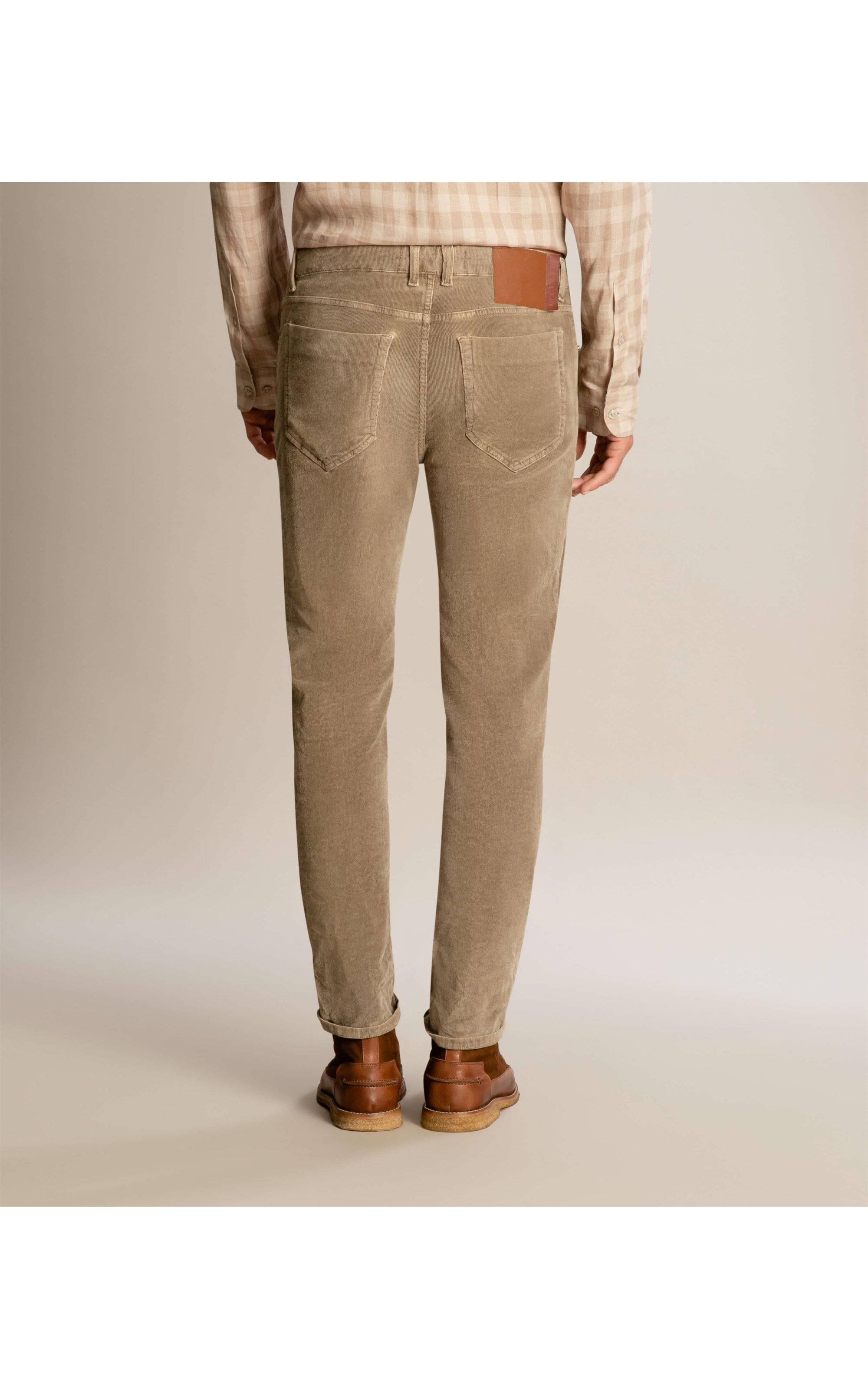 Calça Five Pockets Veludo Span Havana