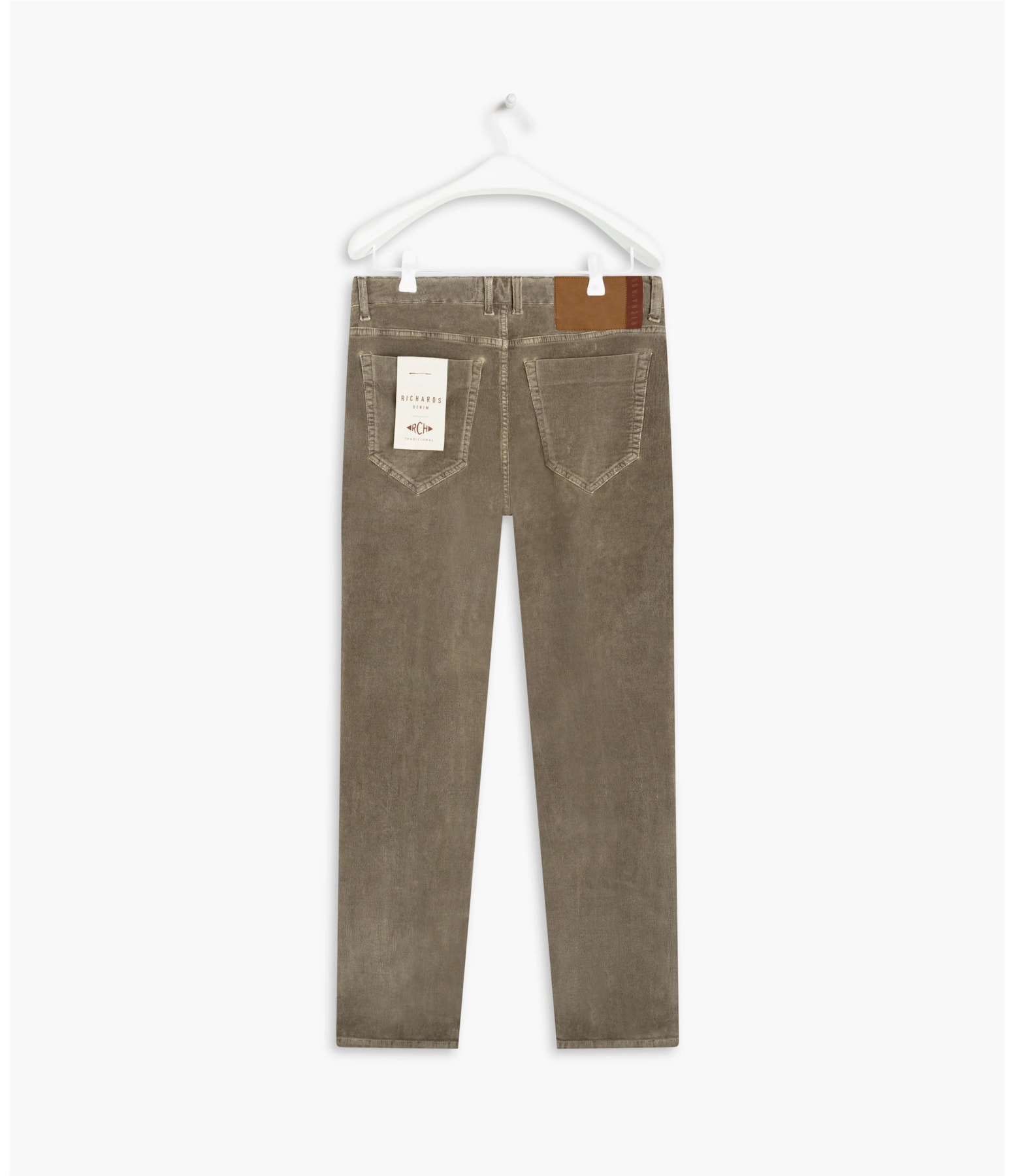Calça Five Pockets Veludo Span Havana