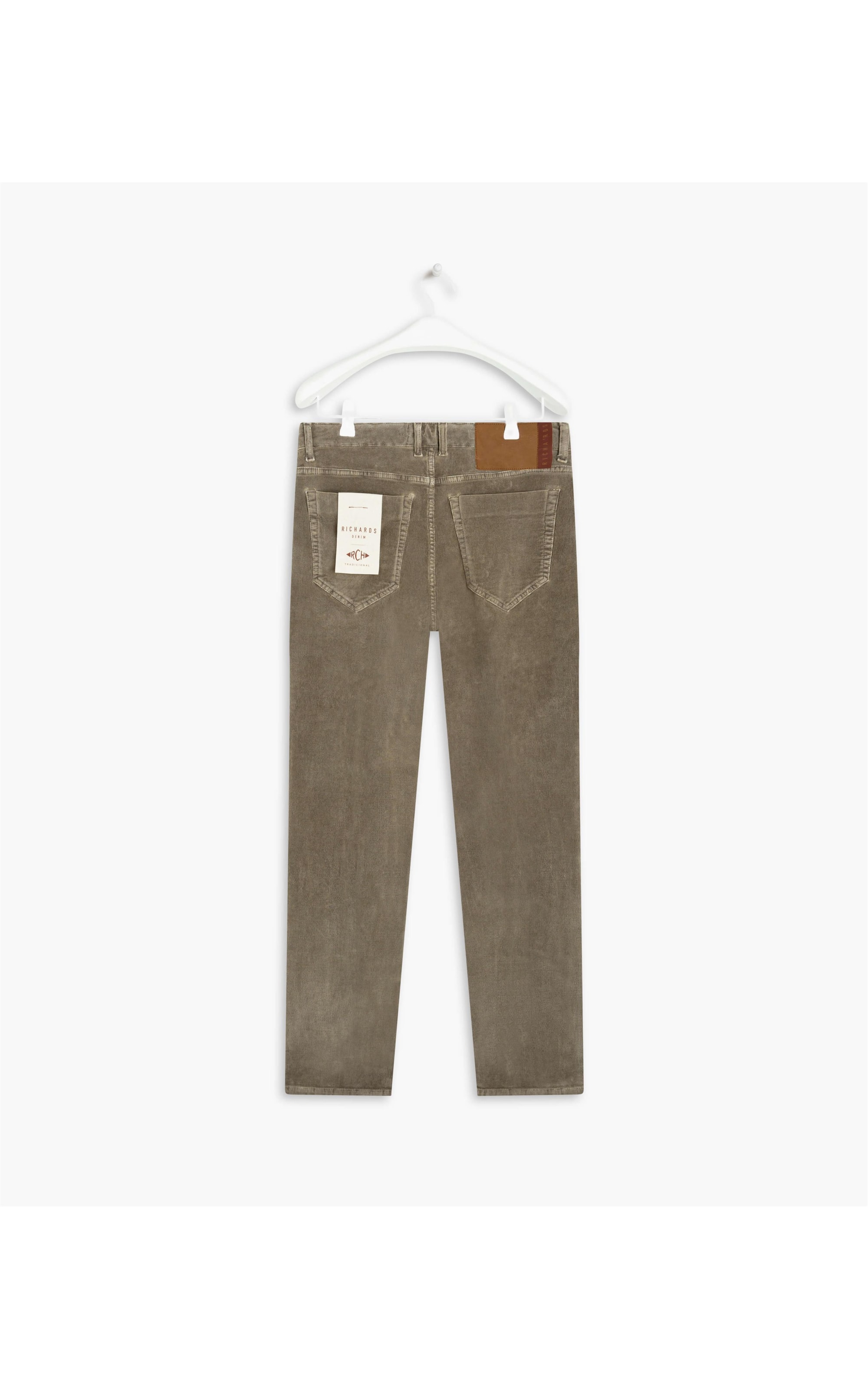 Calça Five Pockets Veludo Span Havana
