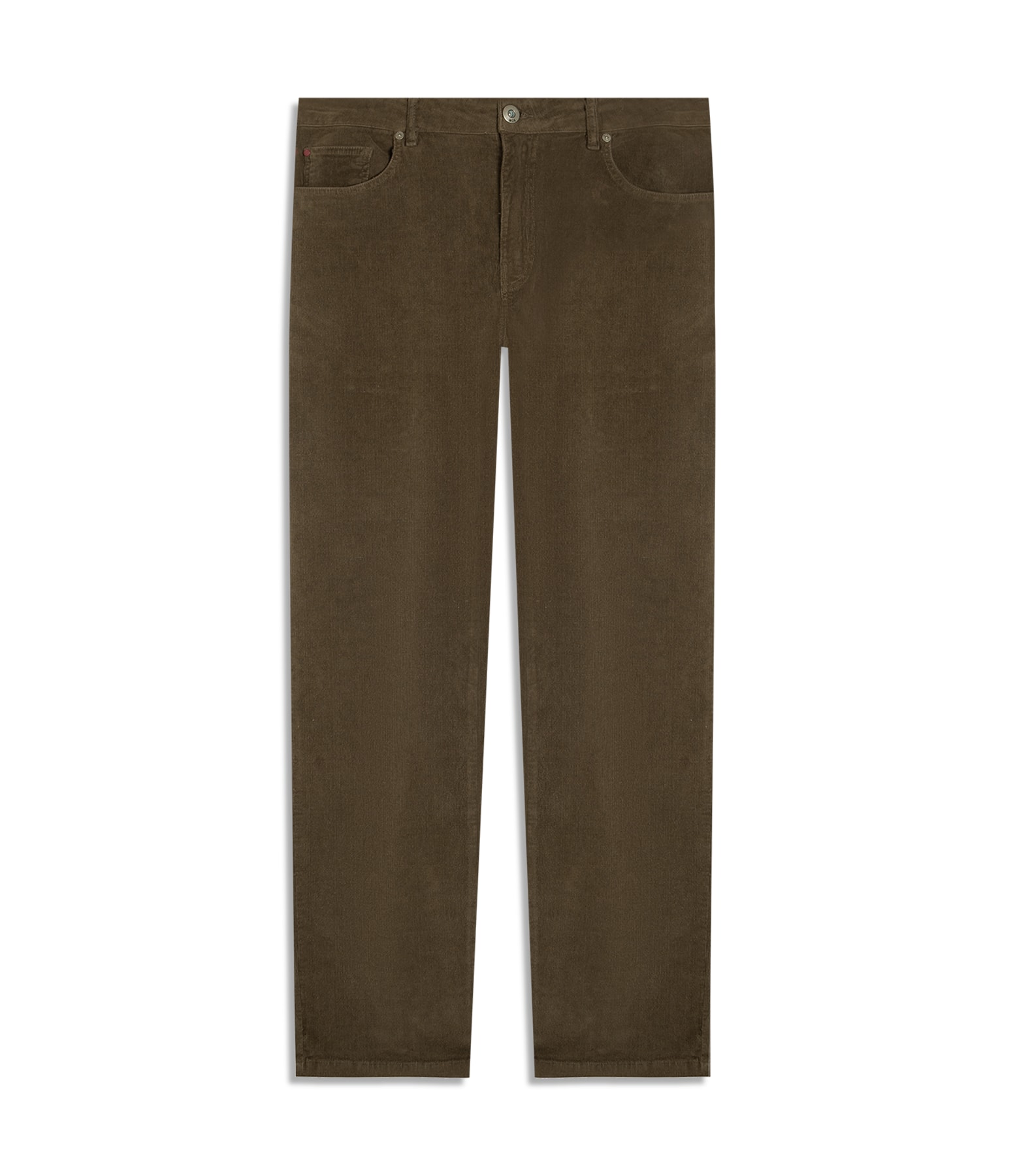 Calça Five Pockets Veludo Tabaco