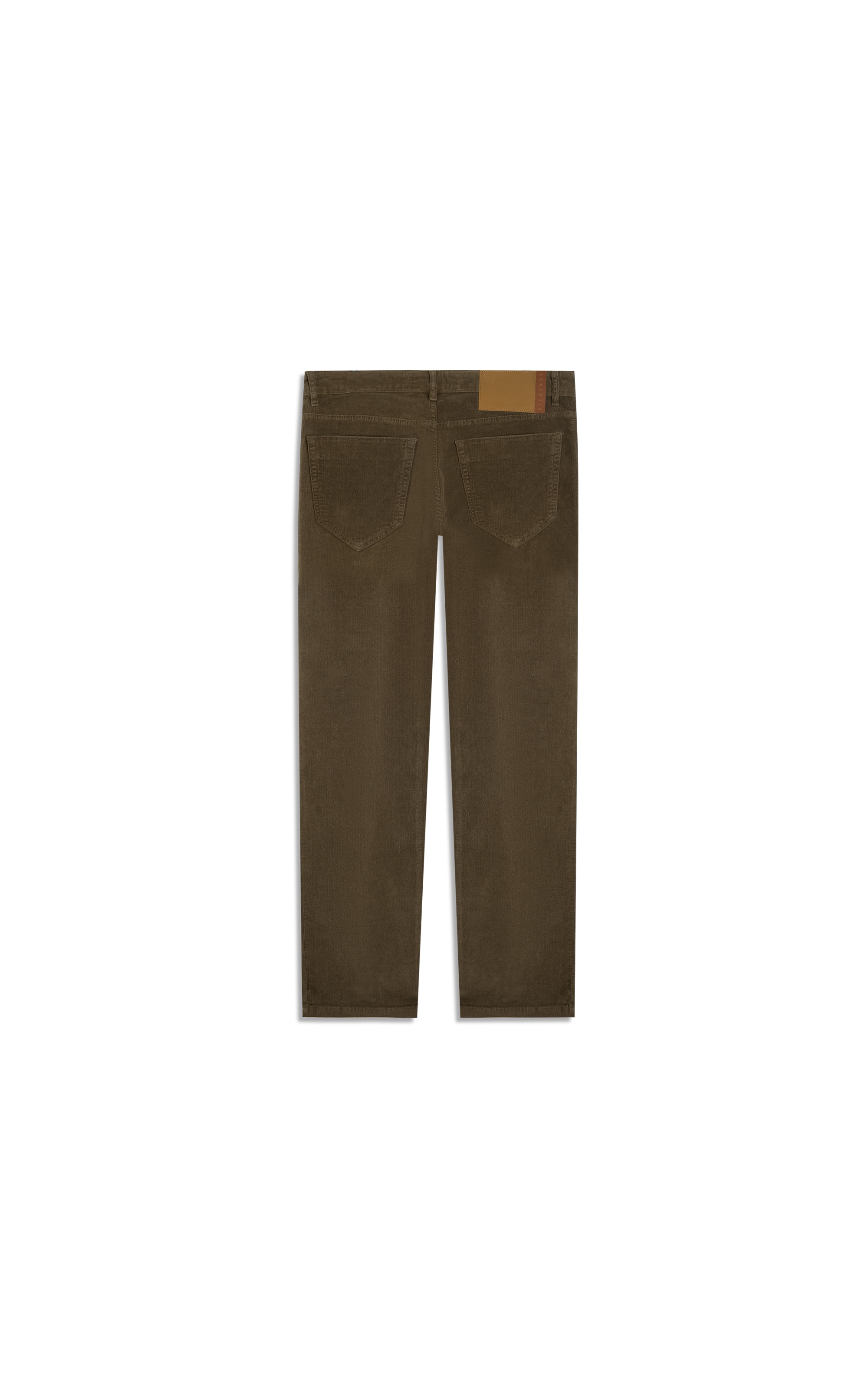 Calça Five Pockets Veludo Tabaco
