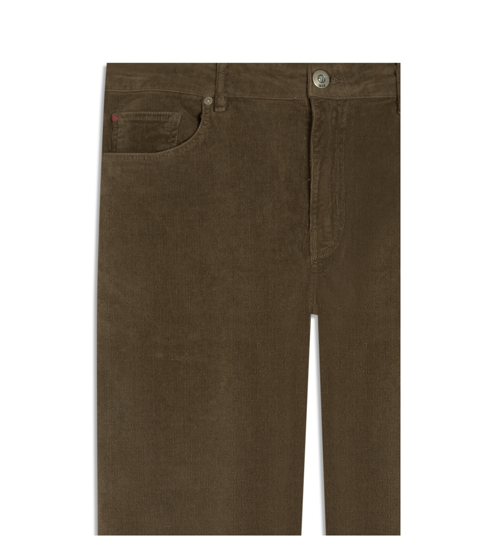 Calça Five Pockets Veludo Tabaco