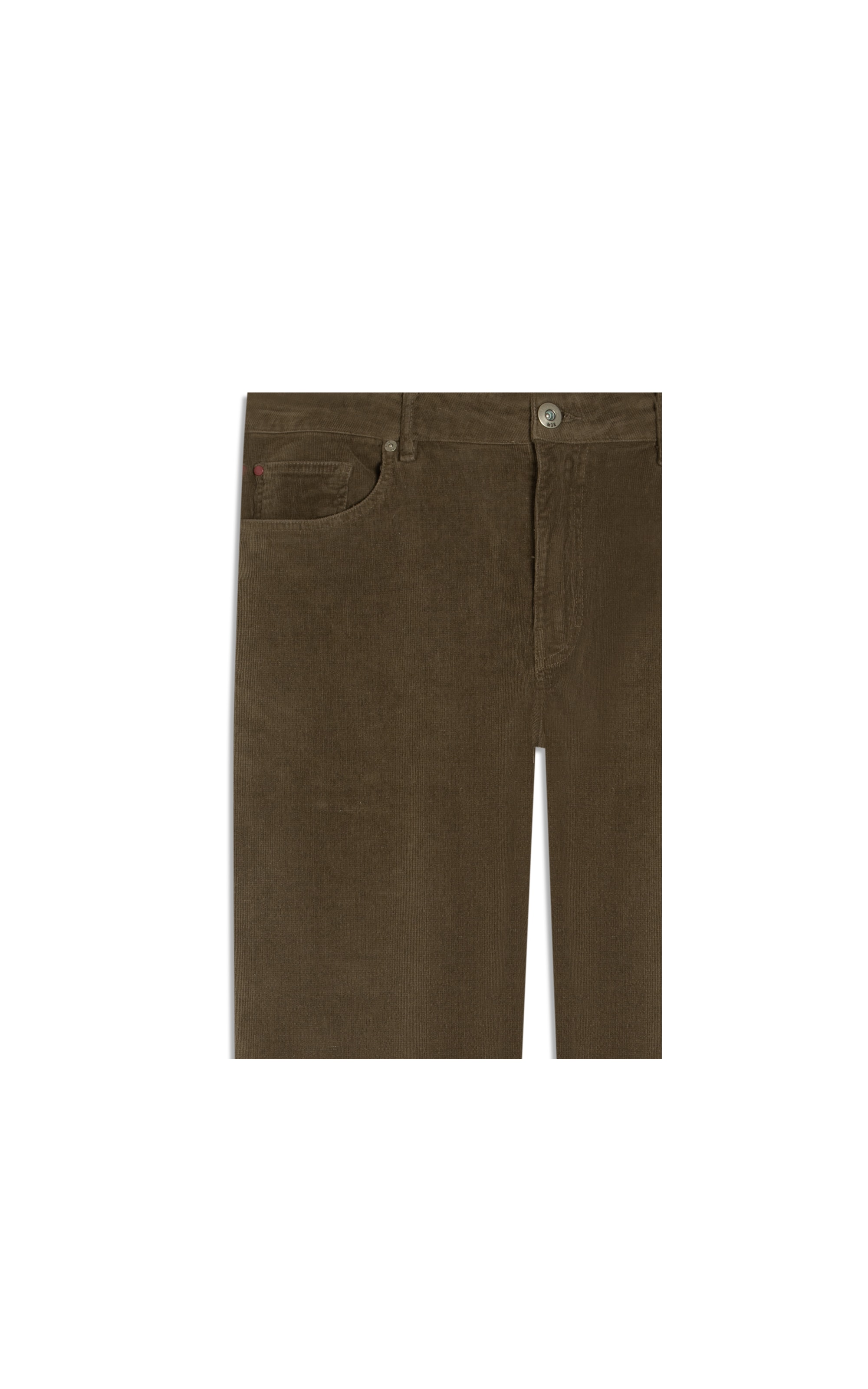 Calça Five Pockets Veludo Tabaco