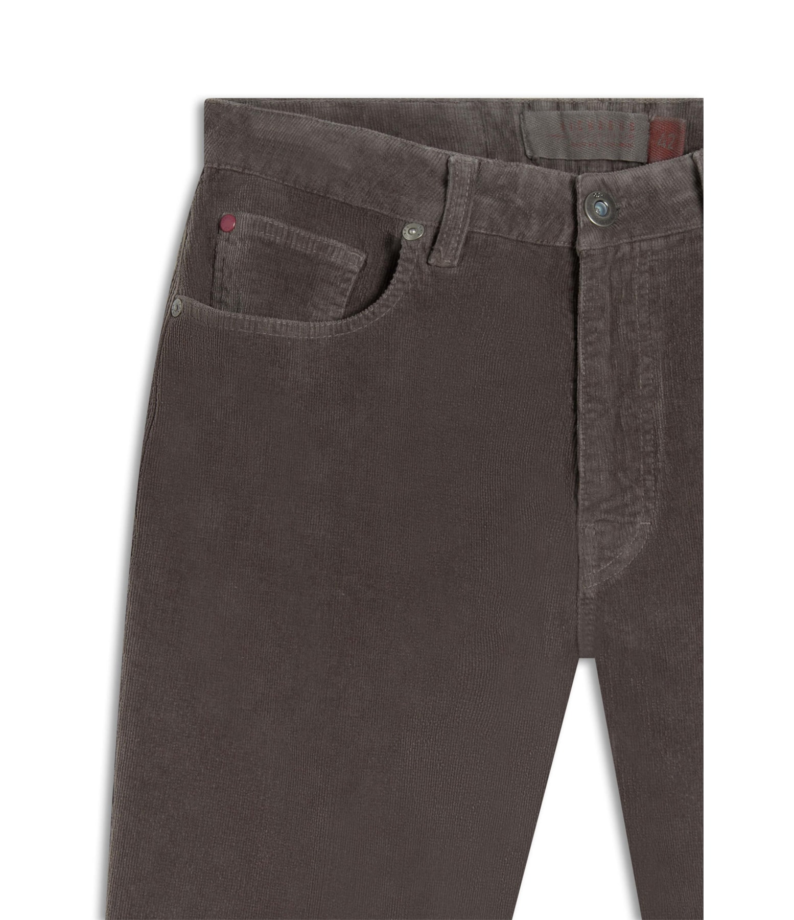 Calça Five Pockets Veludo Tabaco
