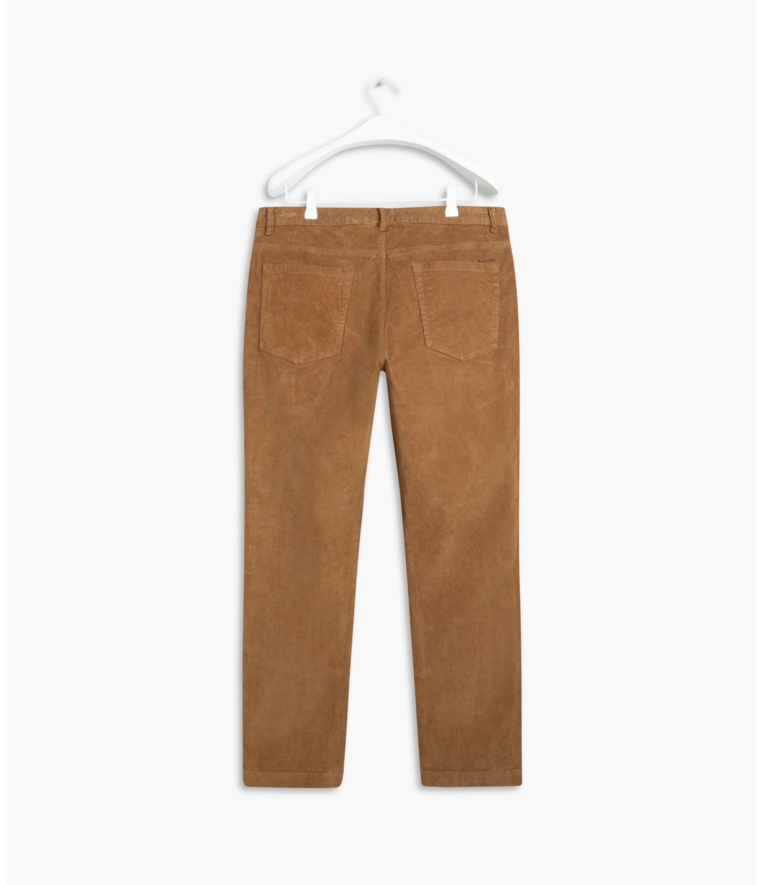 Calca Five Pockets Veludo Tijolo
