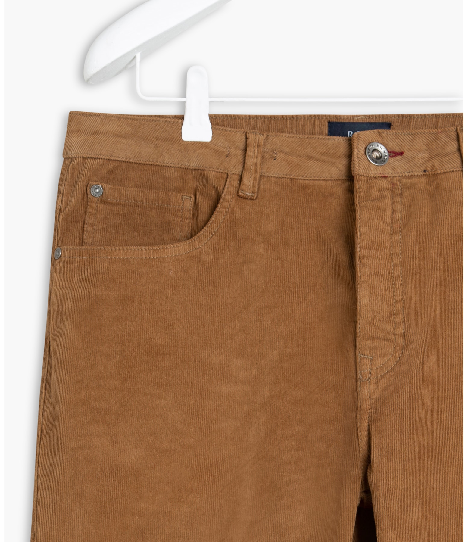 Calca Five Pockets Veludo Tijolo