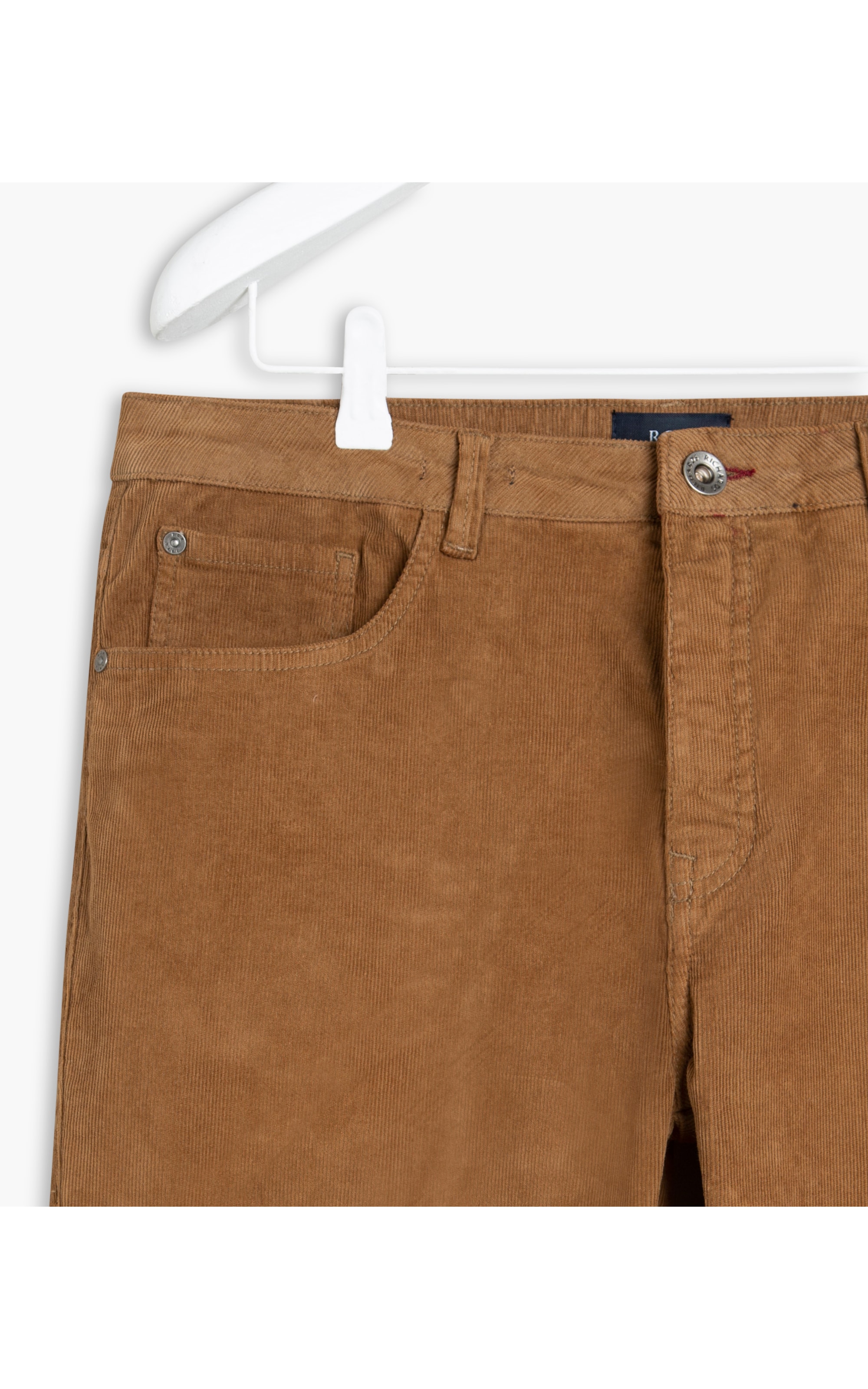 Calca Five Pockets Veludo Tijolo