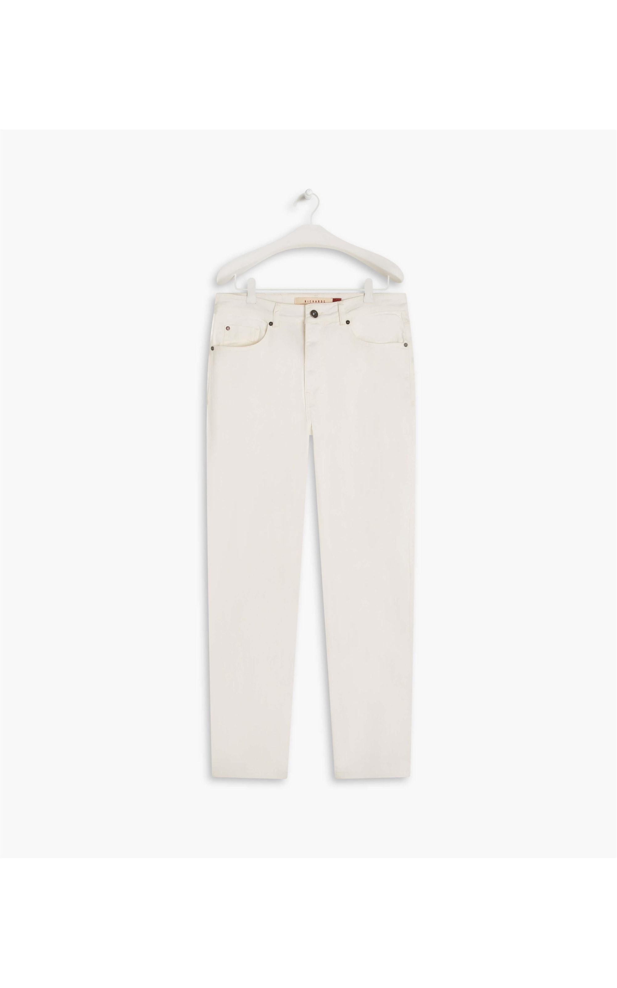 Calça Five Pockets Vintage Denim Off White