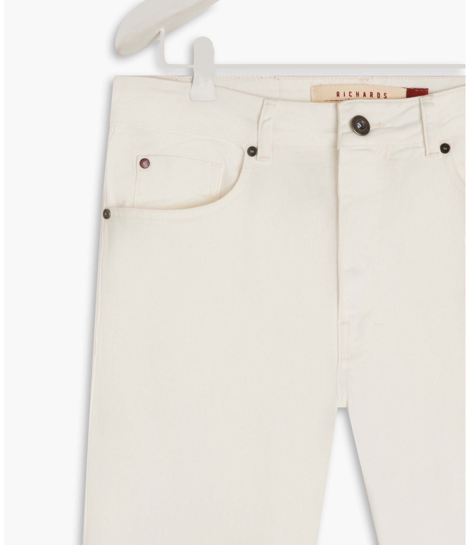 Calça Five Pockets Vintage Denim Off White