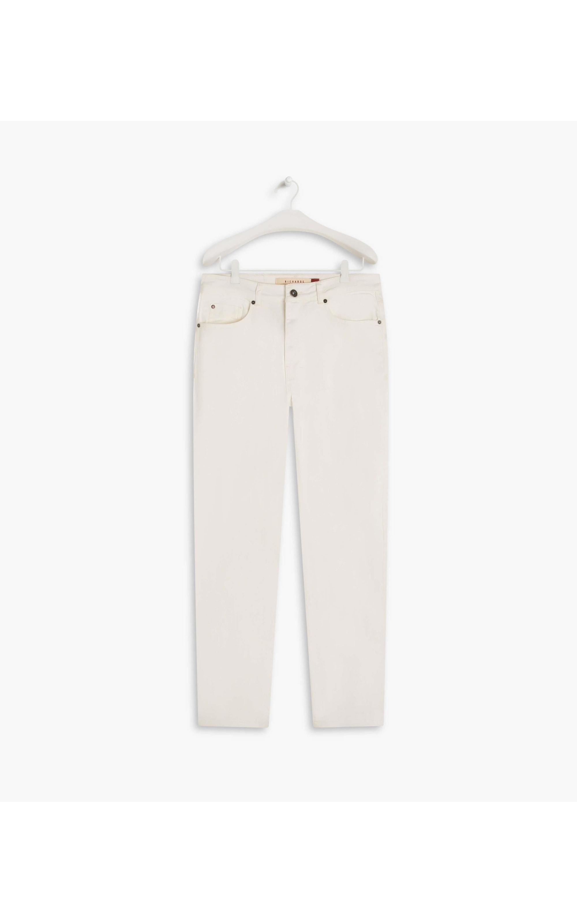Calça Five Pockets Vintage Denim Off White