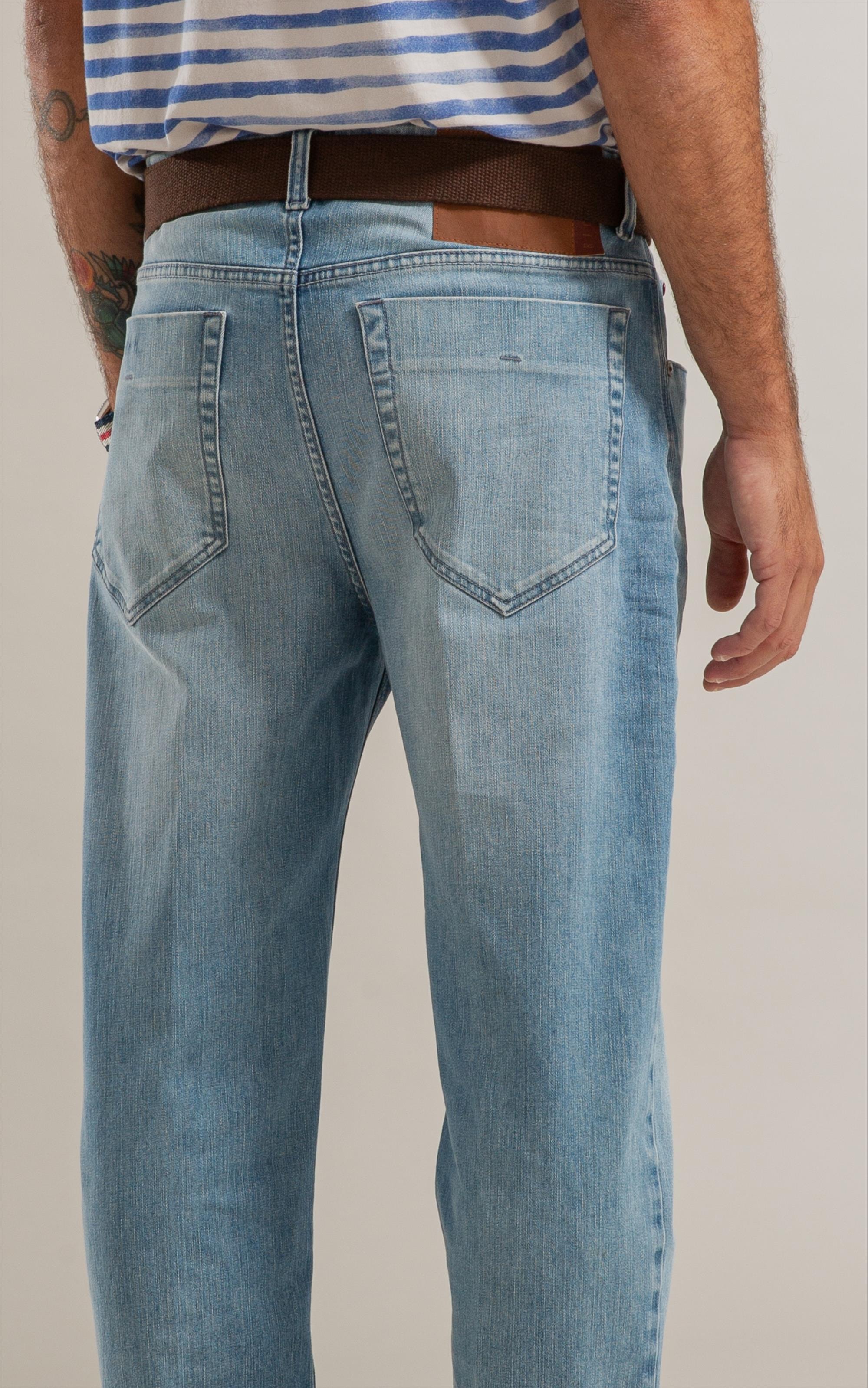 Calça Heaven Blue Elastic Tradicional Caio Rchl226-Lav.Claro