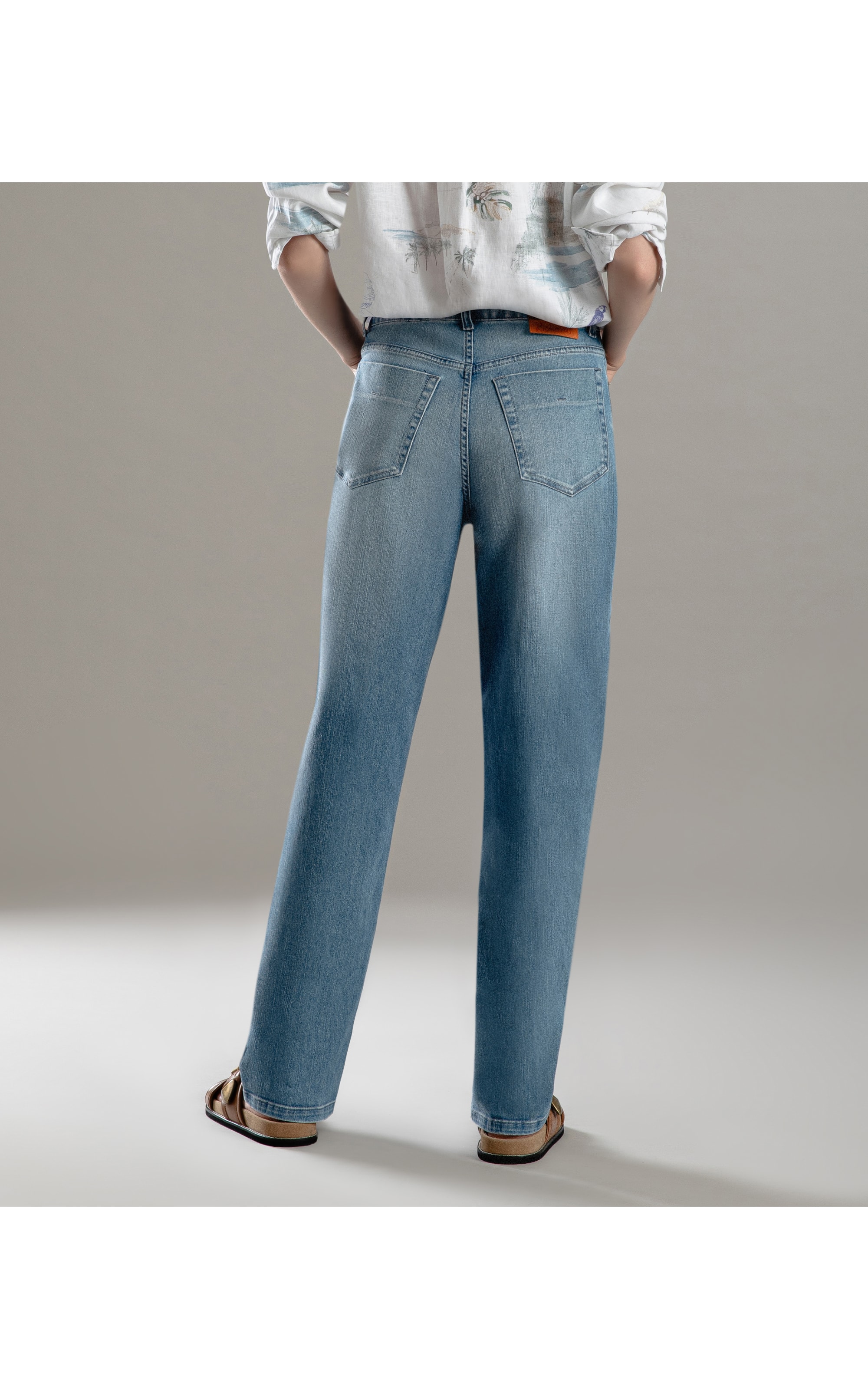 Calça Heaven Blue Reta Siena Rchl226-Lav.Claro