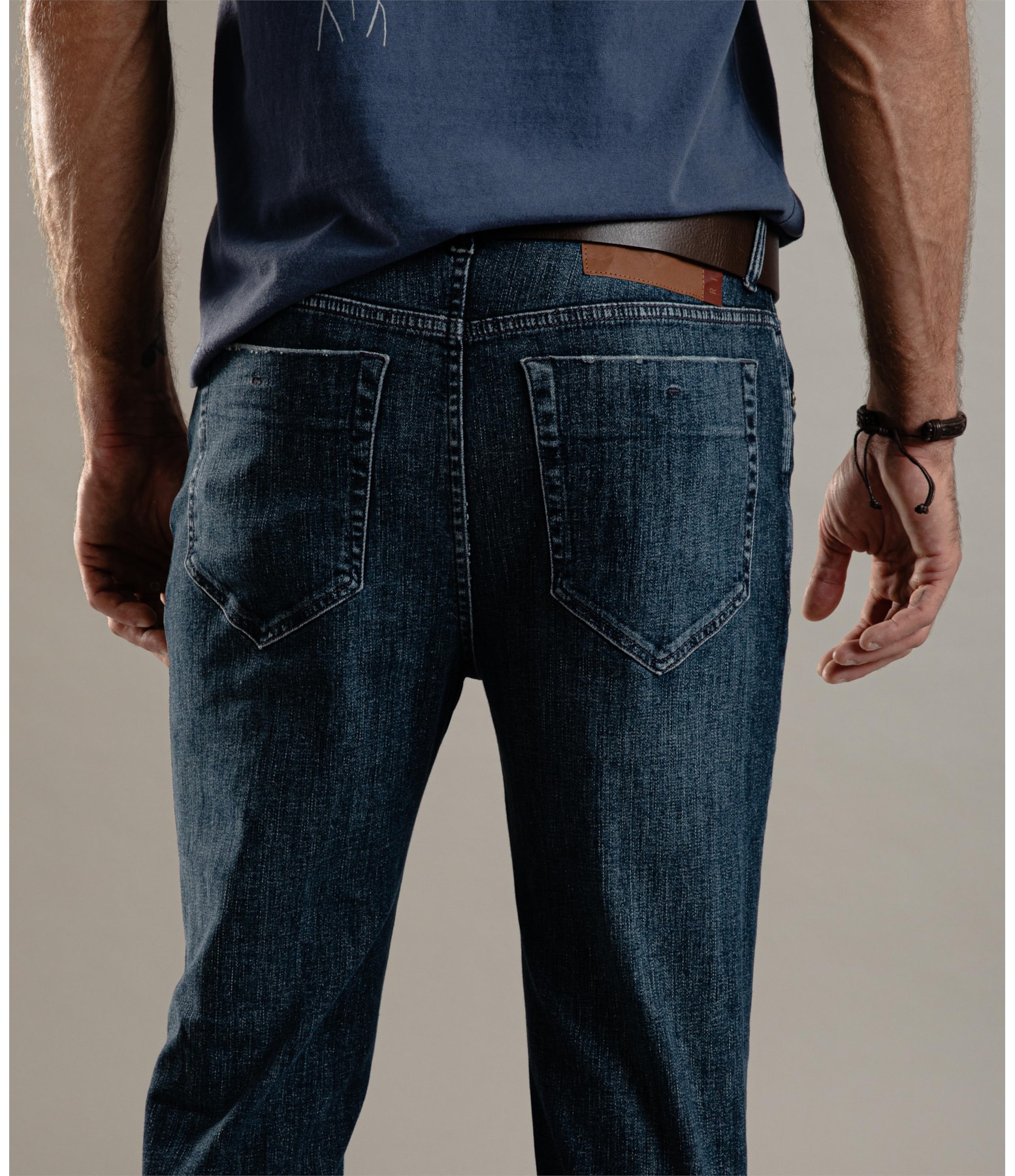 Calça Hi Comf Dark Flame Custom Fit Caio  Rchl228-Lav.Medio