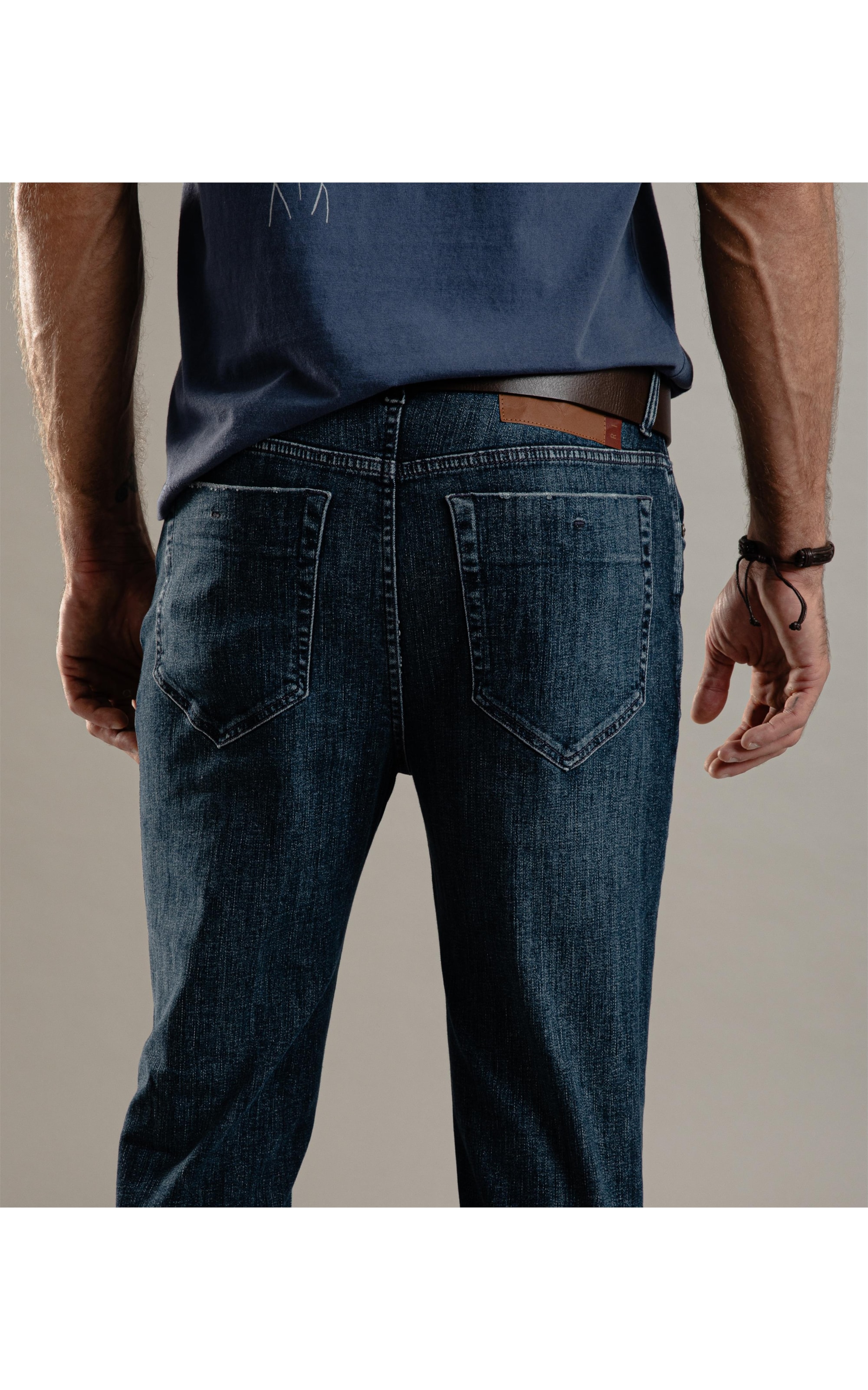 Calça Hi Comf Dark Flame Custom Fit Caio  Rchl228-Lav.Medio