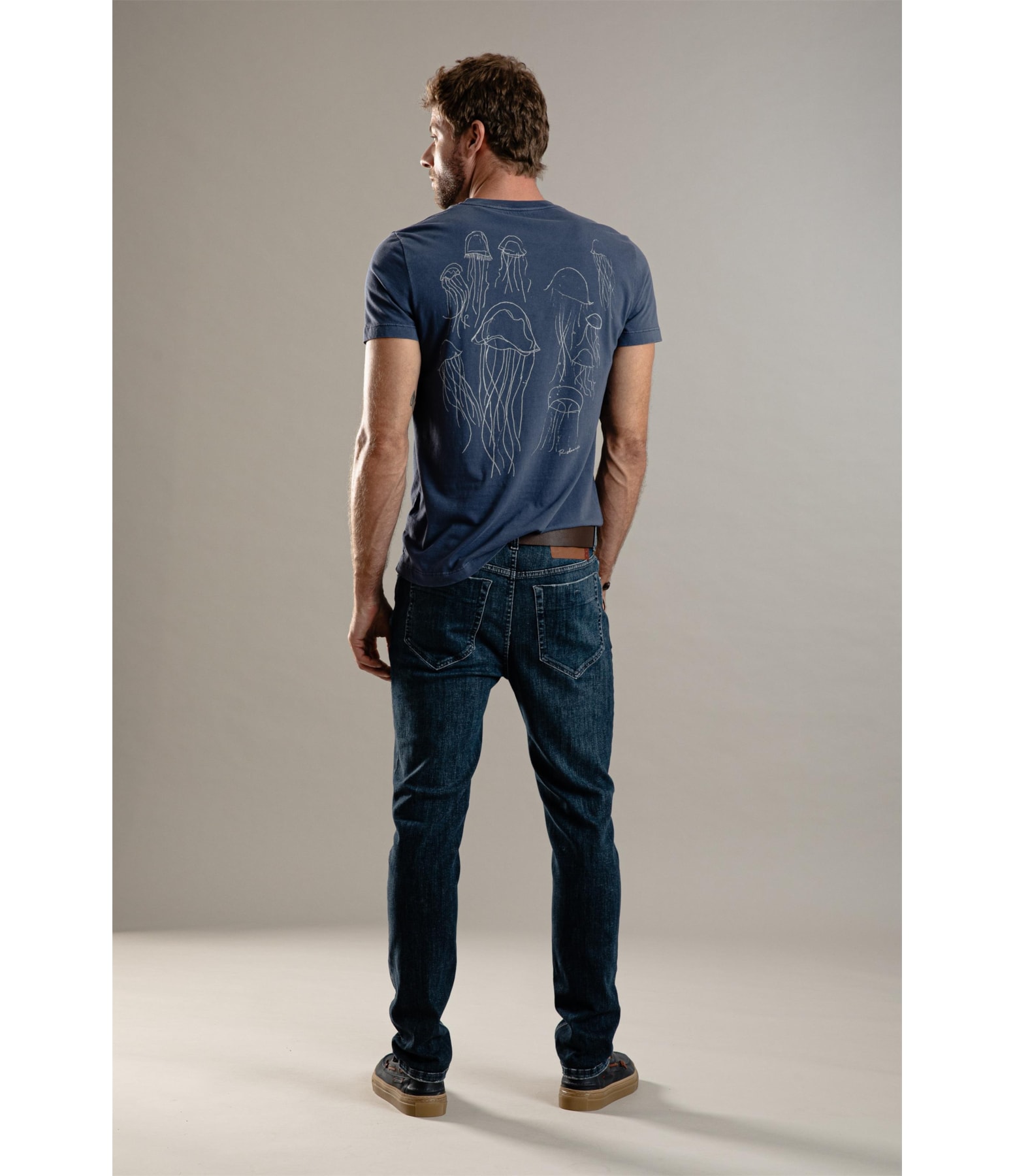 Calça Hi Comf Dark Flame Custom Fit Caio  Rchl228-Lav.Medio