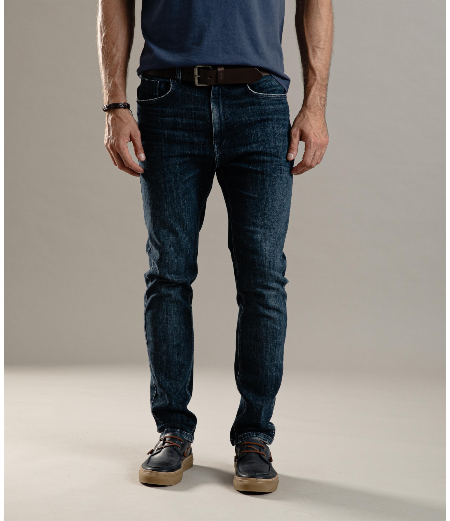 Calça Hi Comf Dark Flame Custom Fit Caio  Rchl228-Lav.Medio