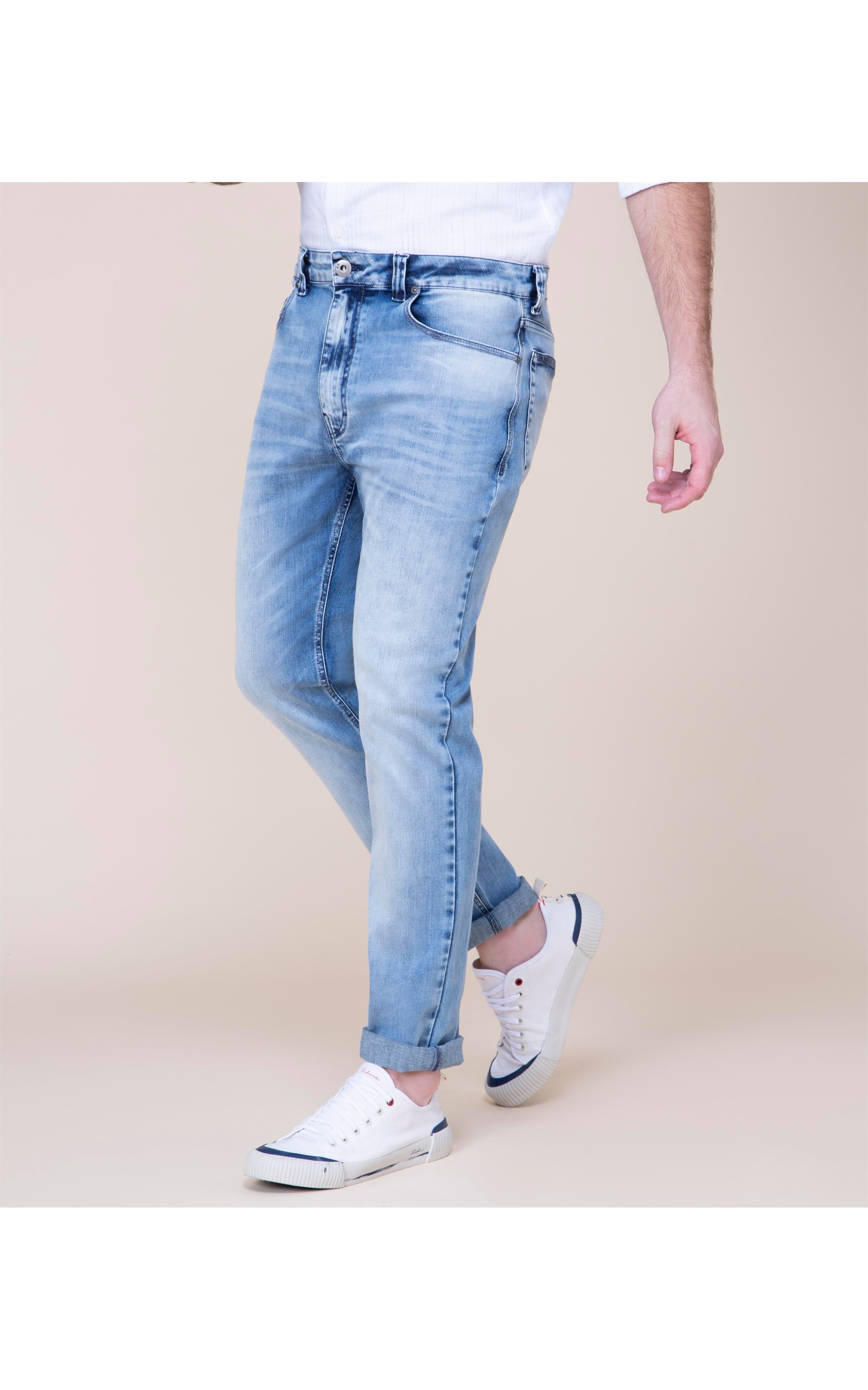 Calça High Comfort Basic Ben Lav.Claro C/ Used