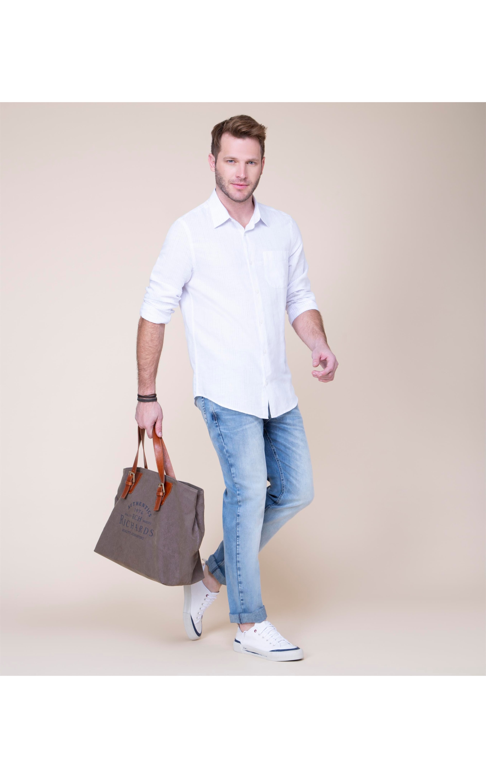 Calça High Comfort Basic Ben Lav.Claro C/ Used