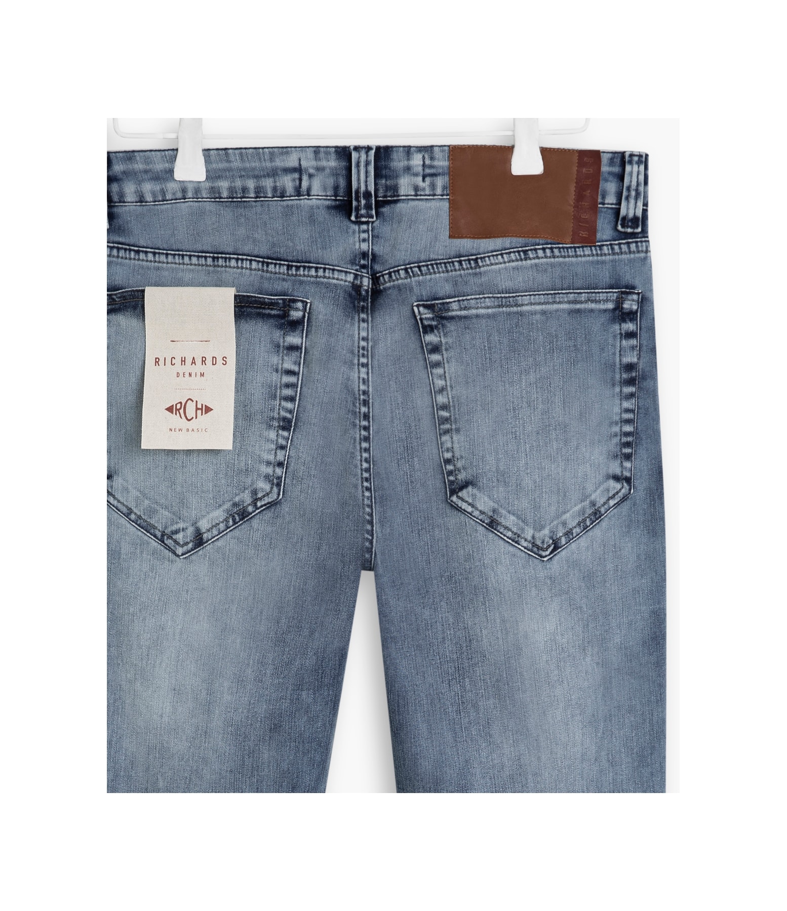 Calça High Comfort Basic Ben Lav.Claro C/ Used e Puido