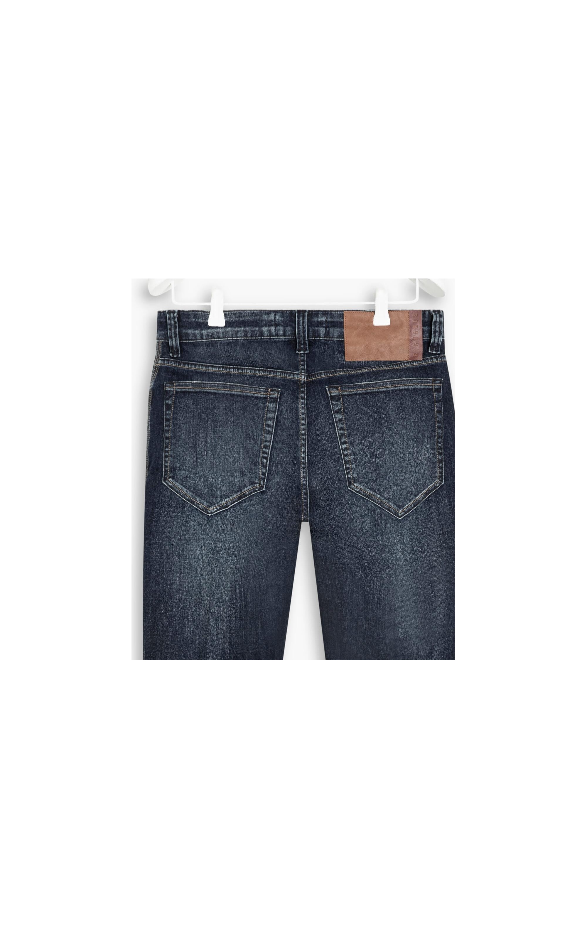 Calça High Comfort Basic Teo Rchl80 Lav.Escuro
