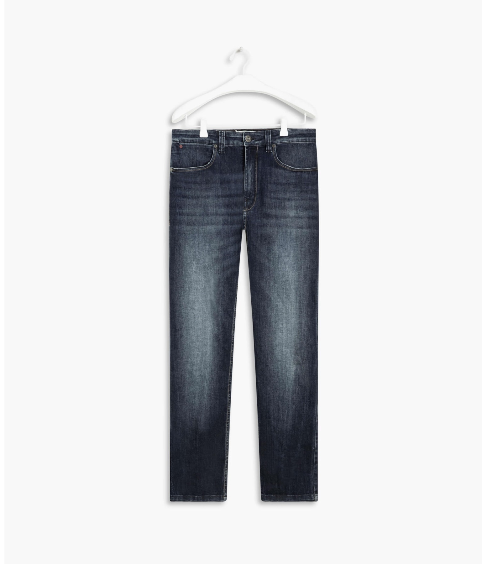 Calça High Comfort Basic Teo Rchl80 Lav.Escuro