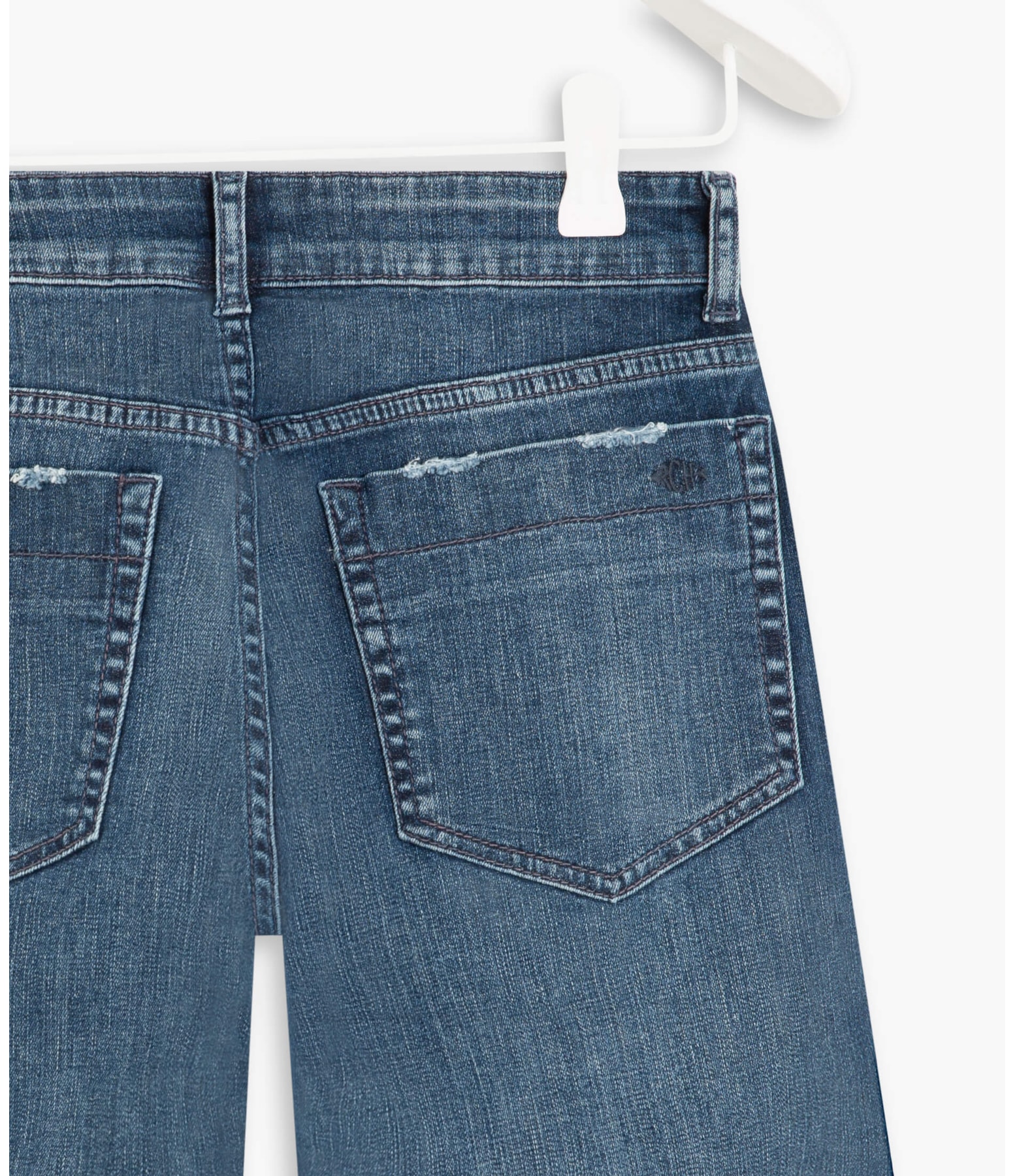 Calça High Comfort Blue Reta Carol                                         