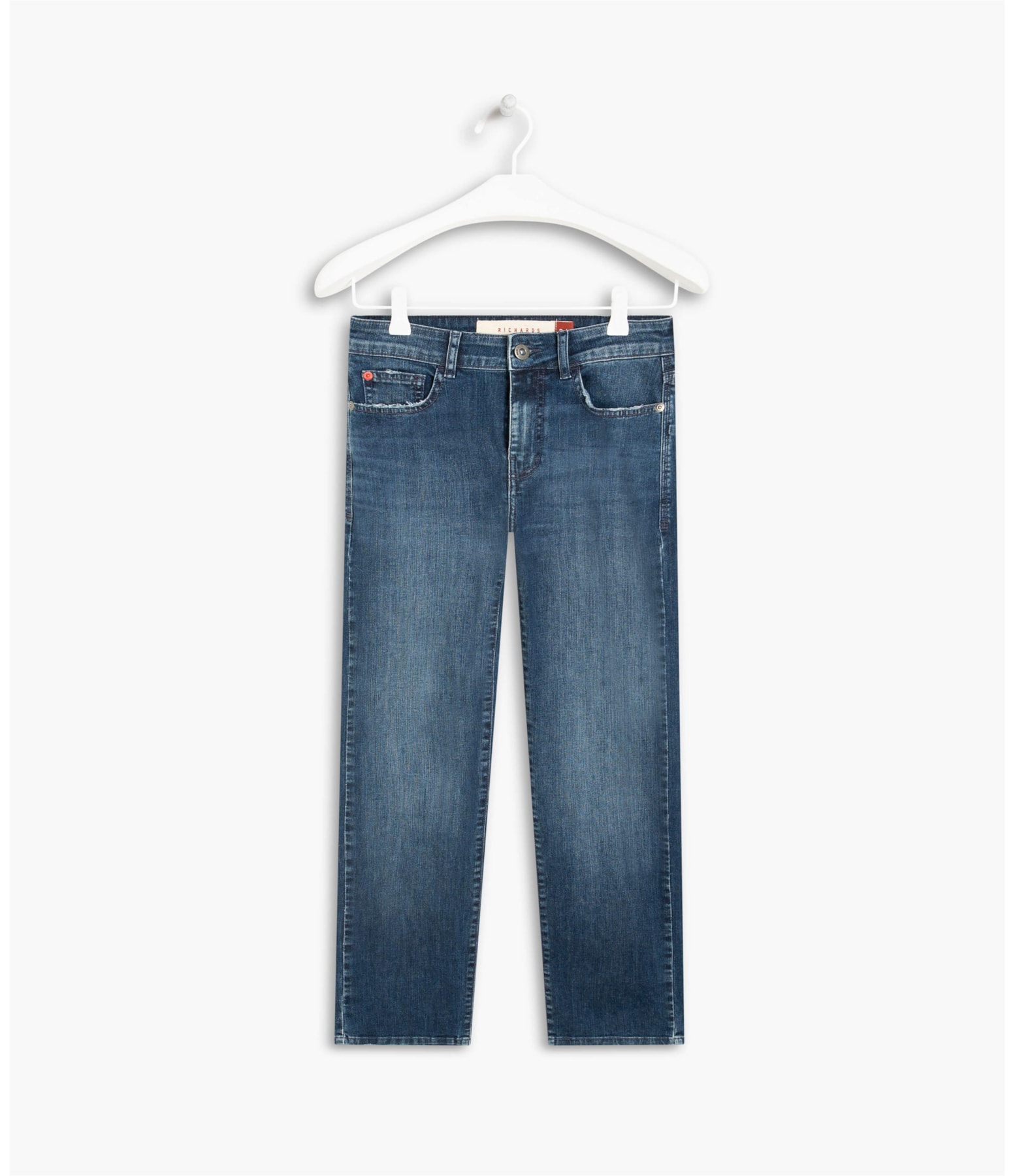 Calça High Comfort Blue Reta Carol                                         