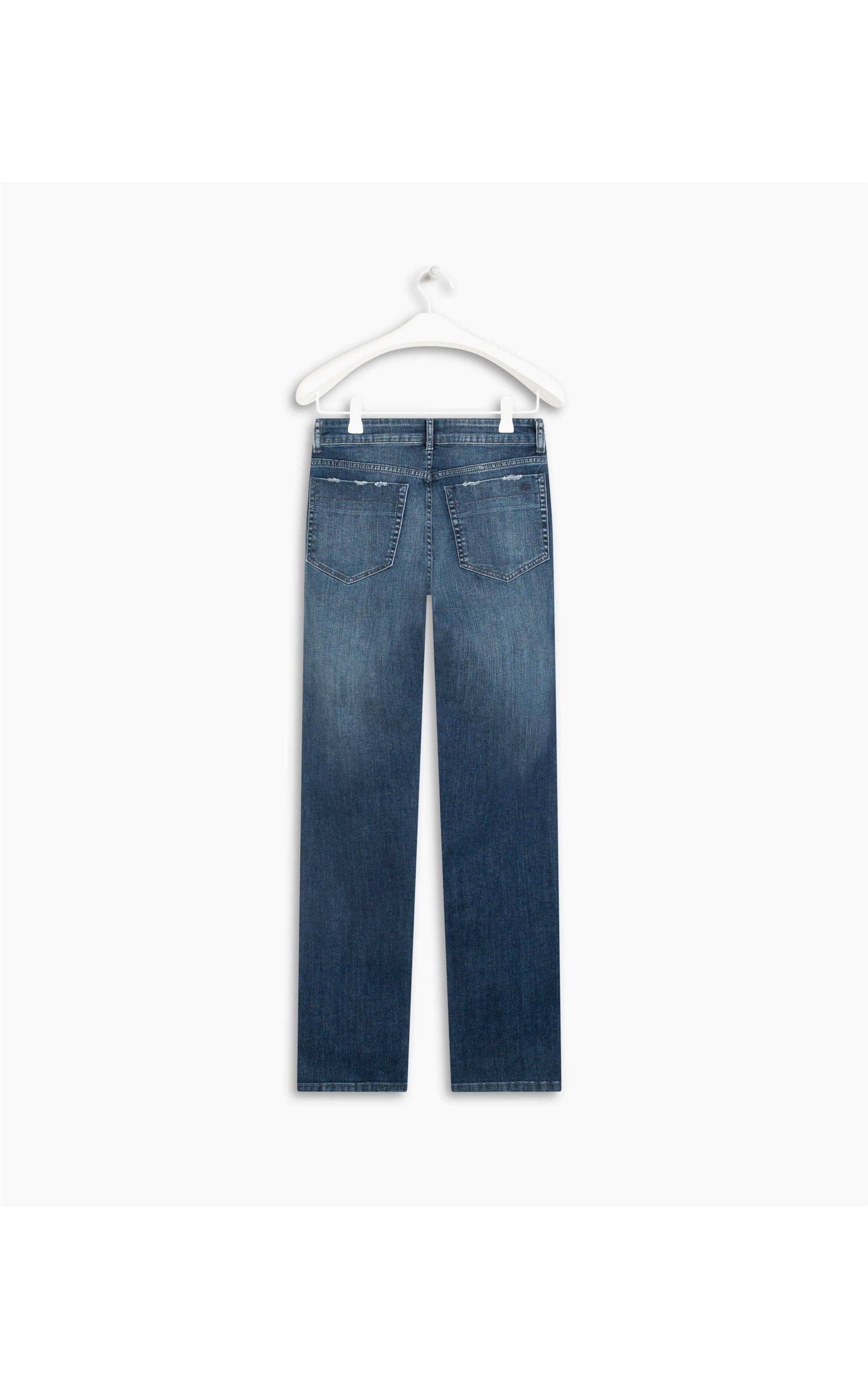 Calça High Comfort Blue Reta Carol                                         