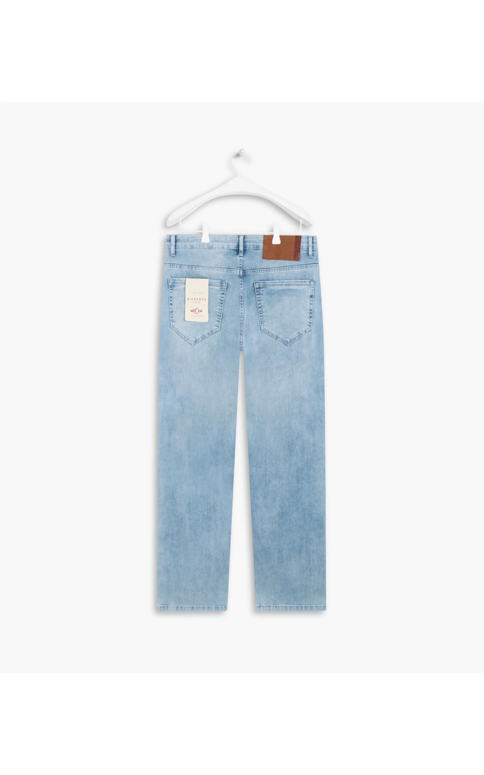 Calça High Comfort Blue Tradicional Kaua Lav.Claro C/ Sky+rebolo