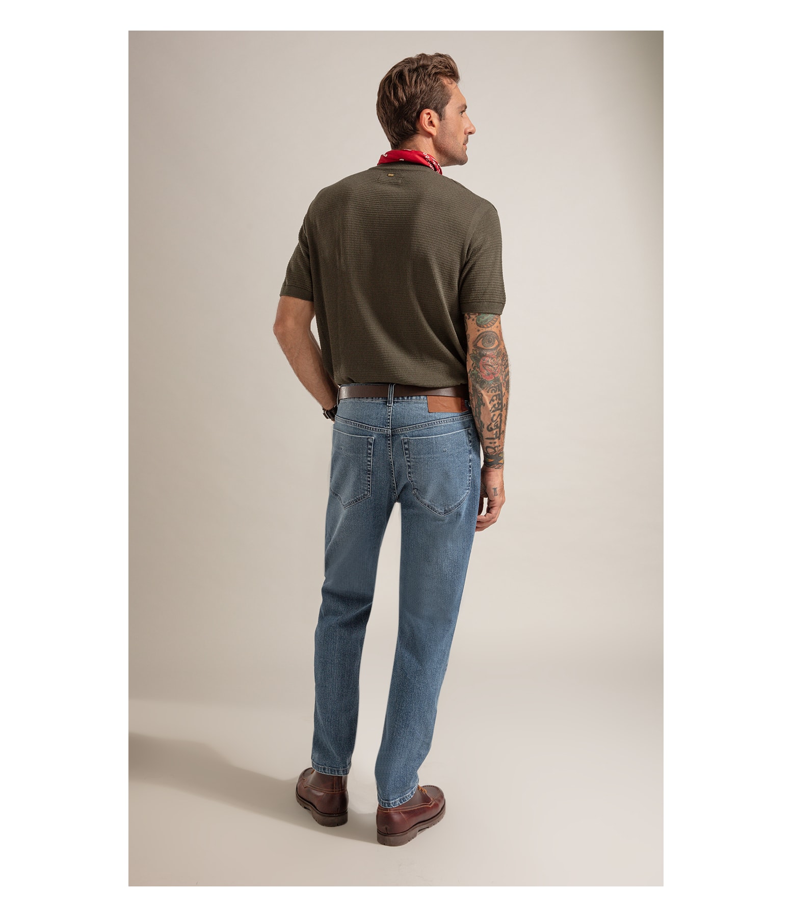 Calca High Comfort Caio Lavado Medio