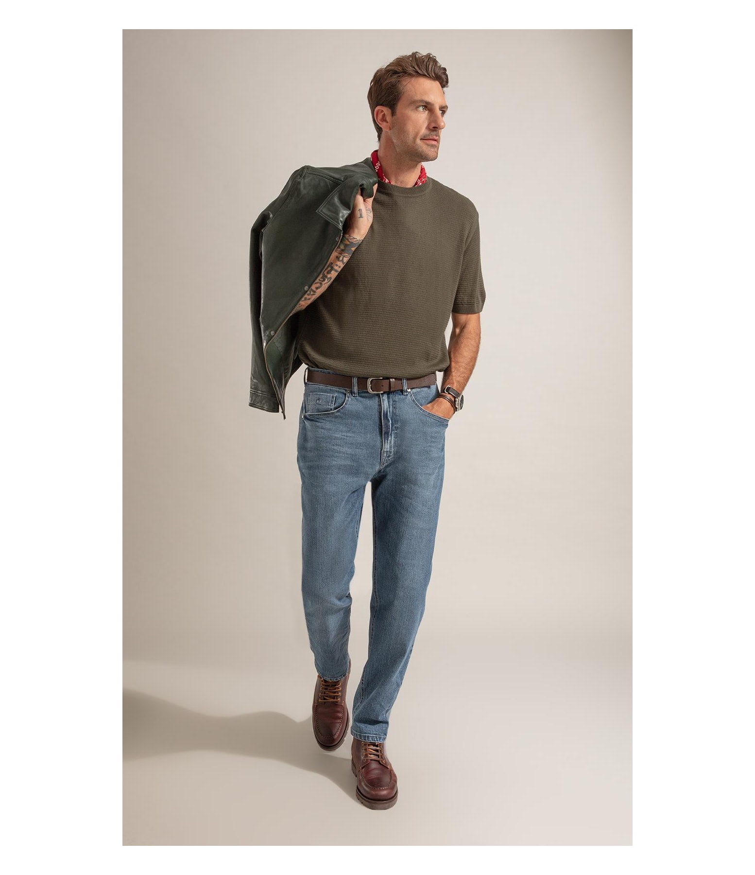 Calca High Comfort Caio Lavado Medio
