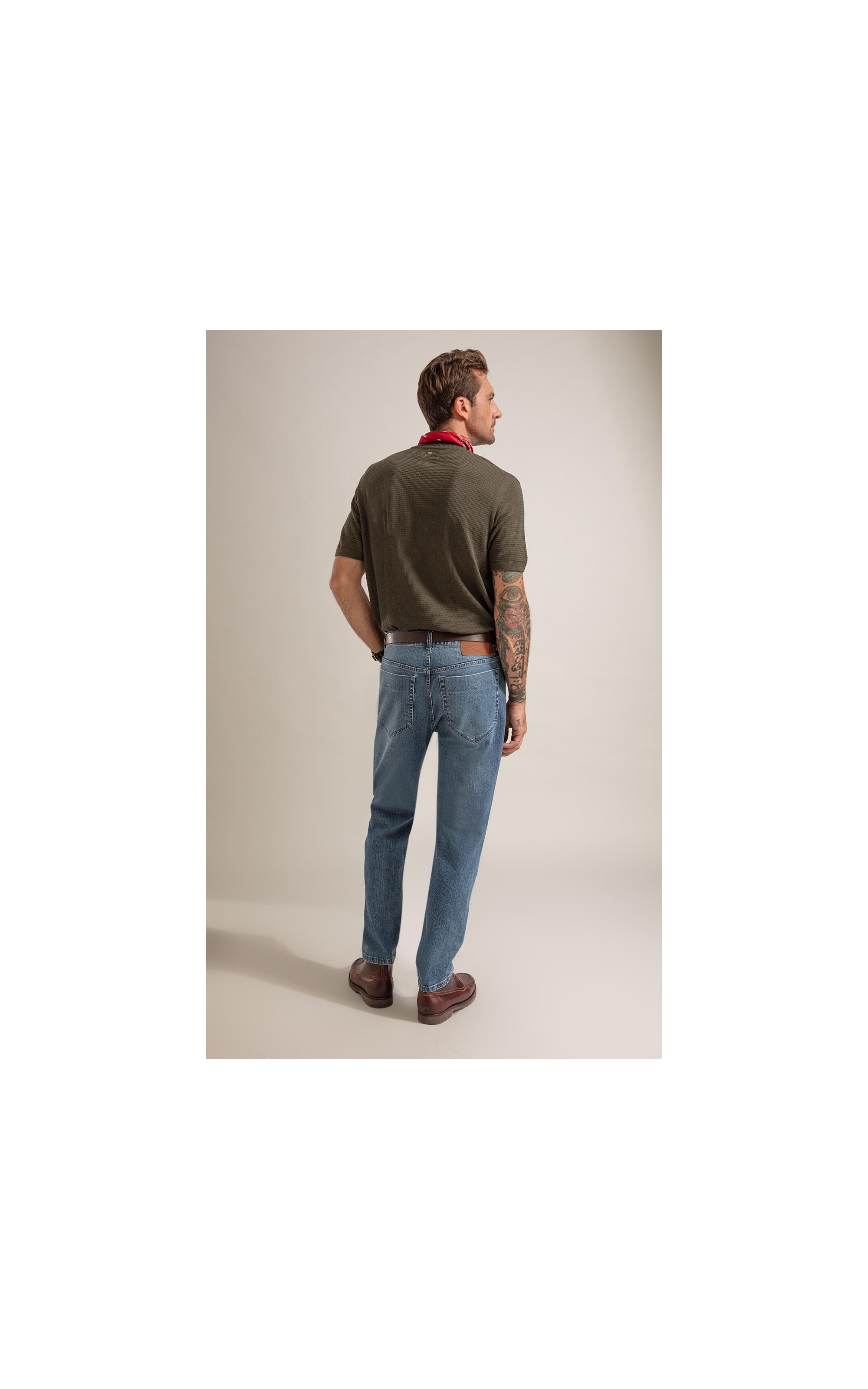 Calca High Comfort Caio Lavado Medio