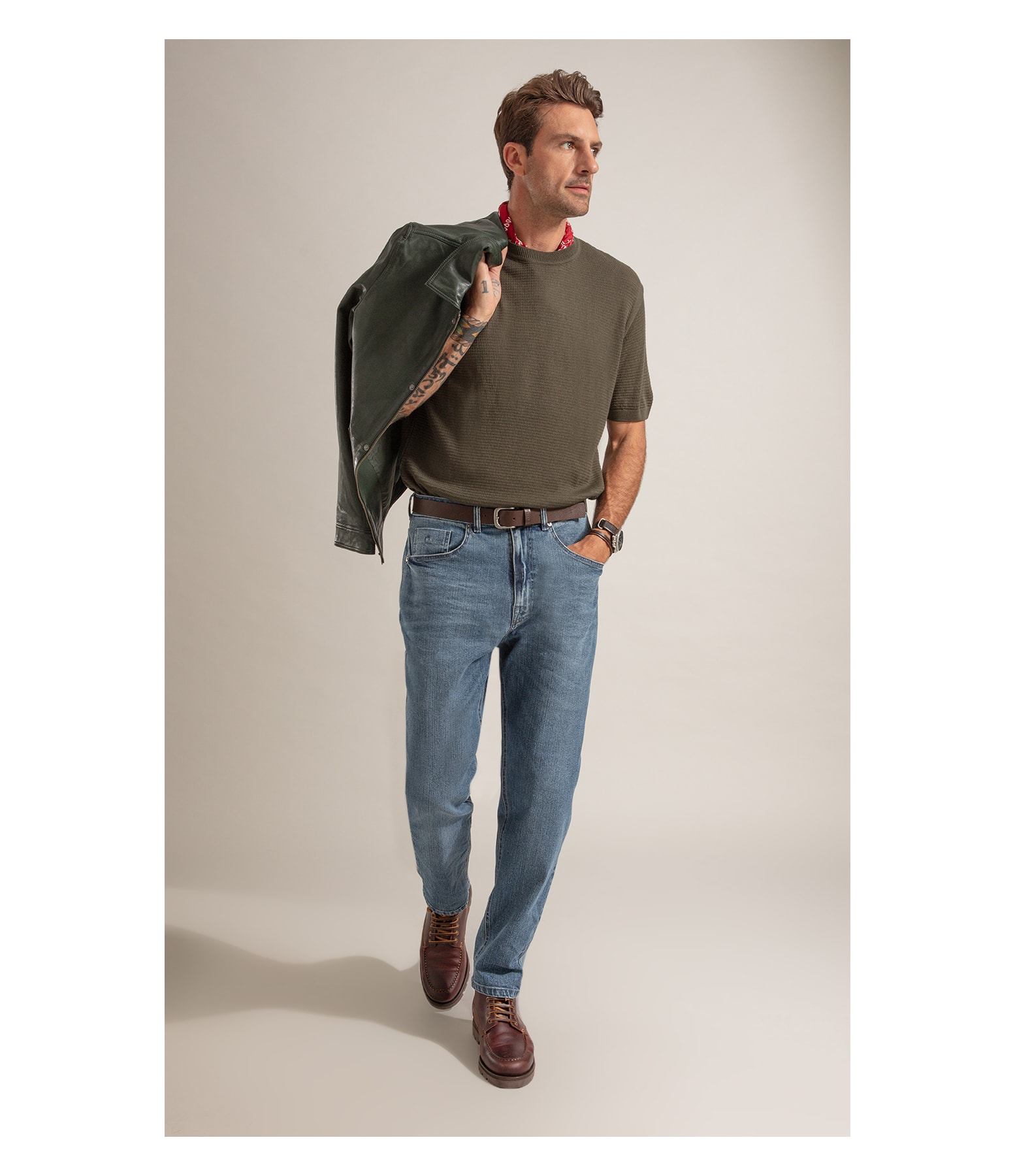 Calca High Comfort Caio Lavado Medio