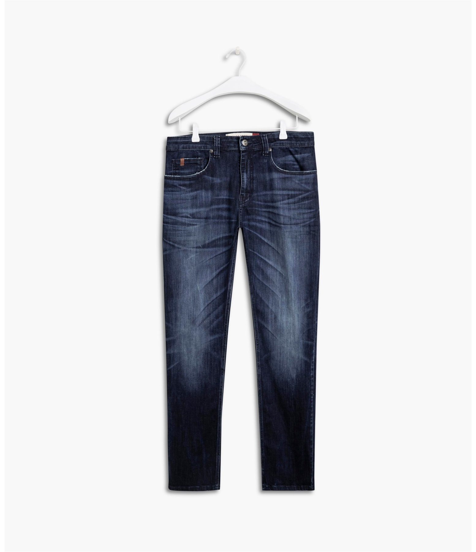 Calça High Comfort Custom Mao Azul Jeans