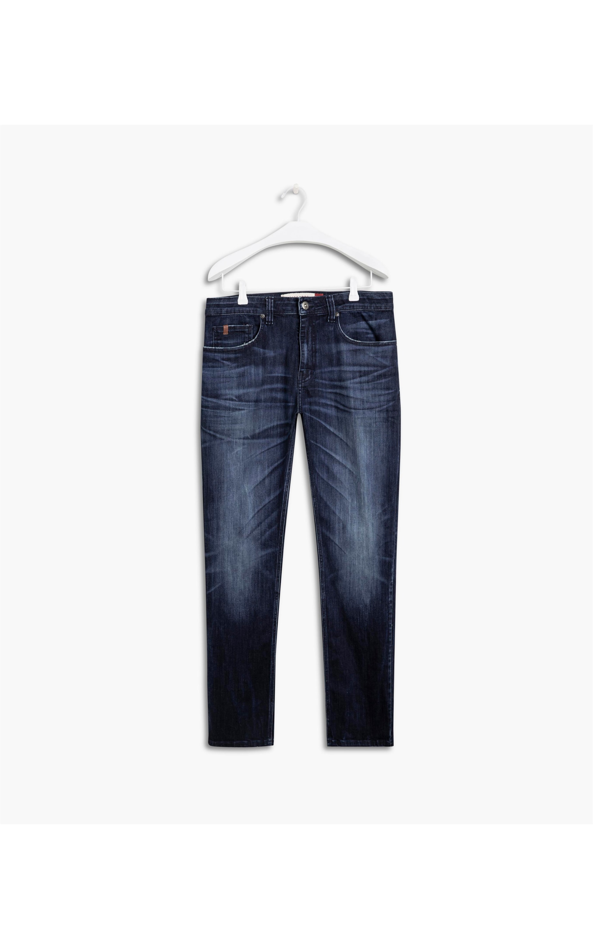 Calça High Comfort Custom Mao Azul Jeans