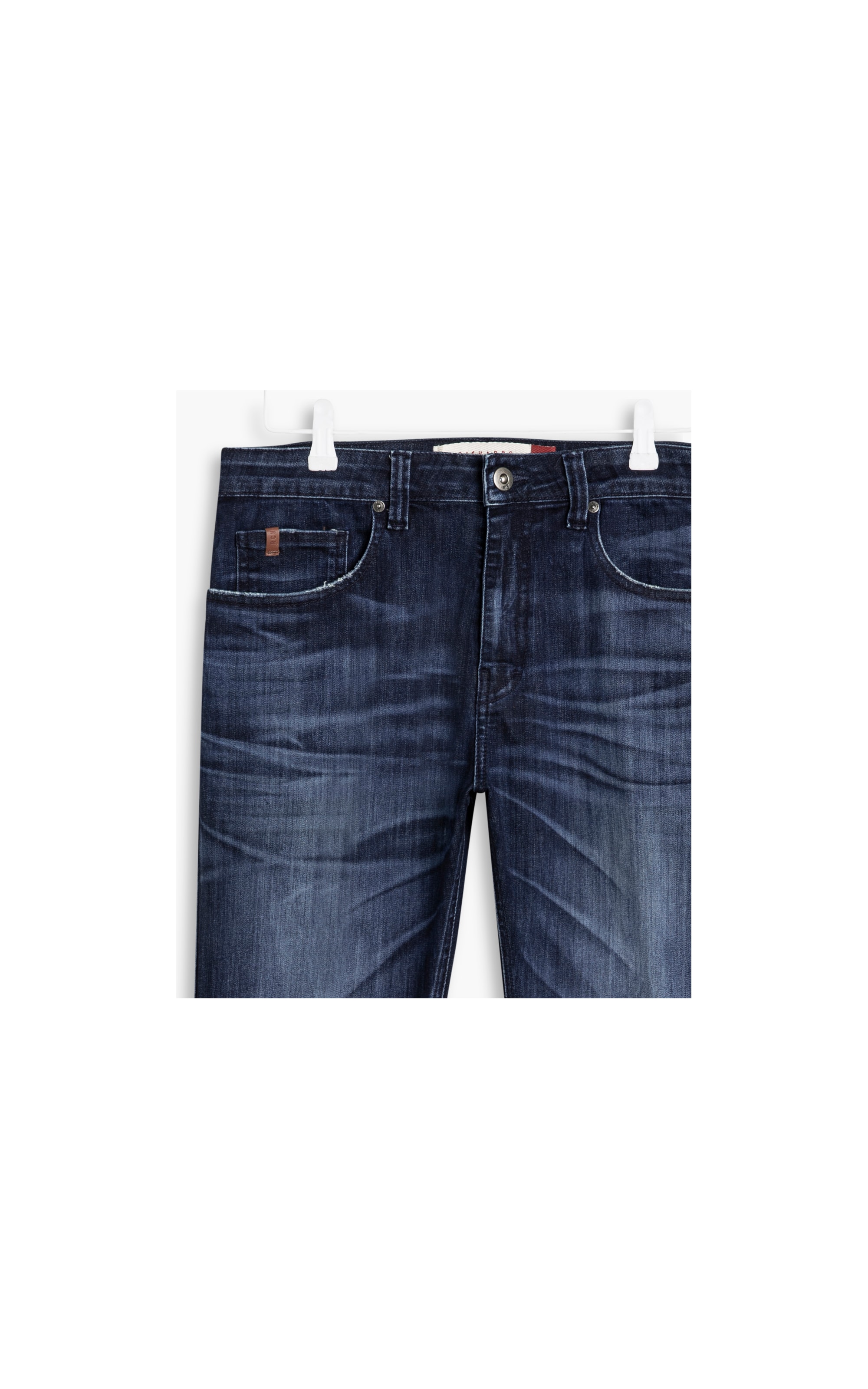 Calça High Comfort Custom Mao Azul Jeans