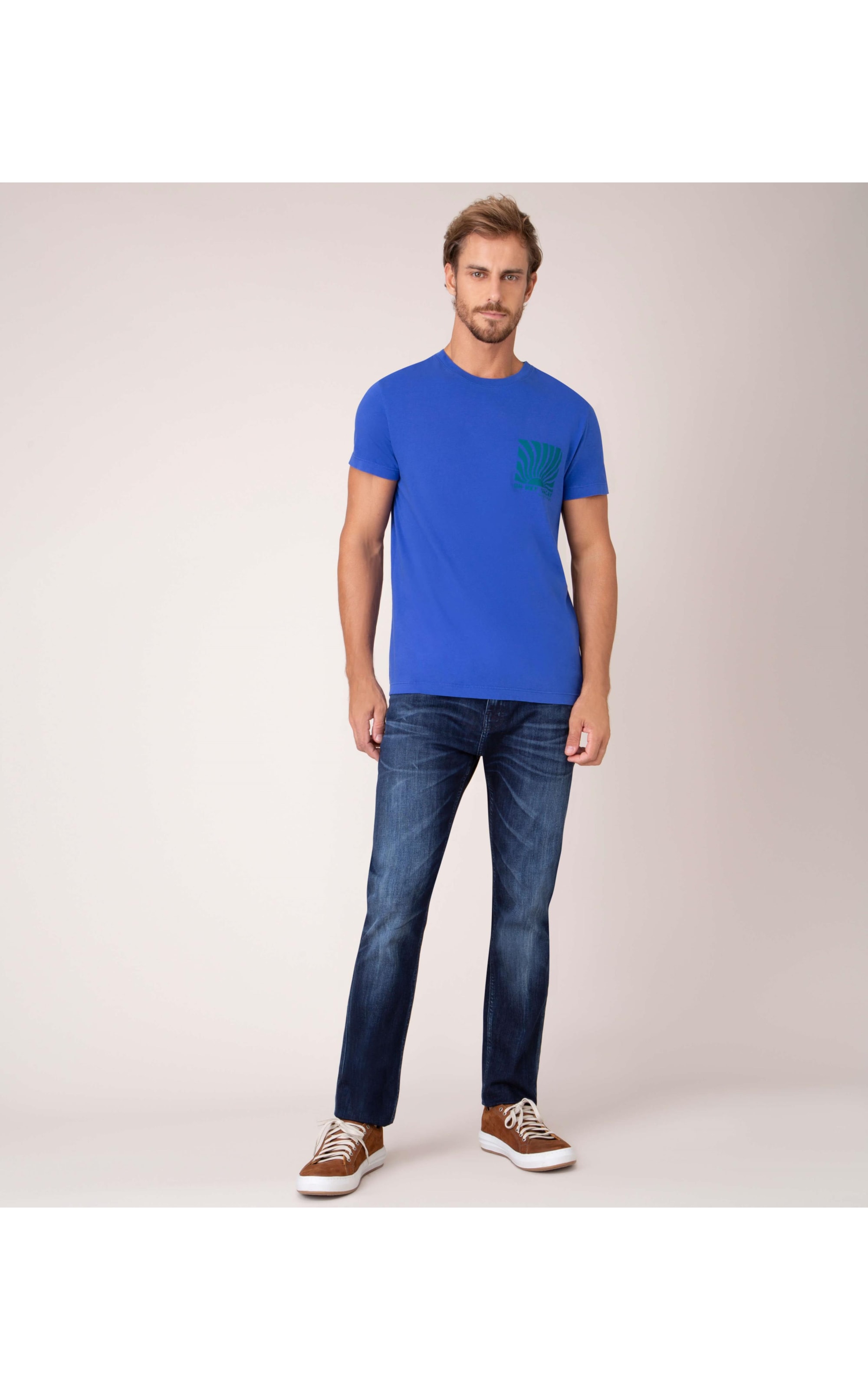 Calça High Comfort Custom Mao Índigo Escuro