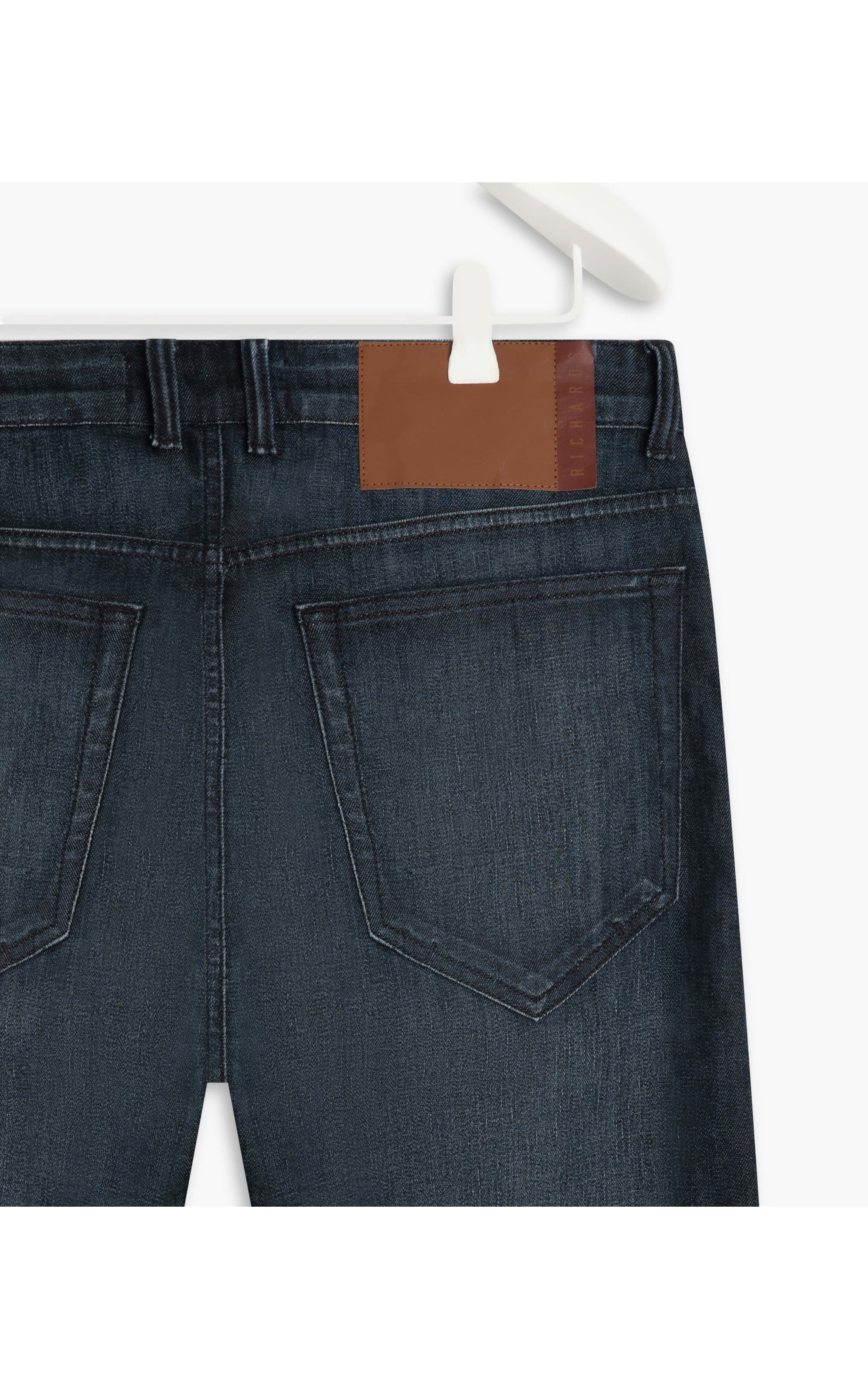 Calça High Comfort Dark Indigo Trad Joao Rchl229-Lav.Medio
