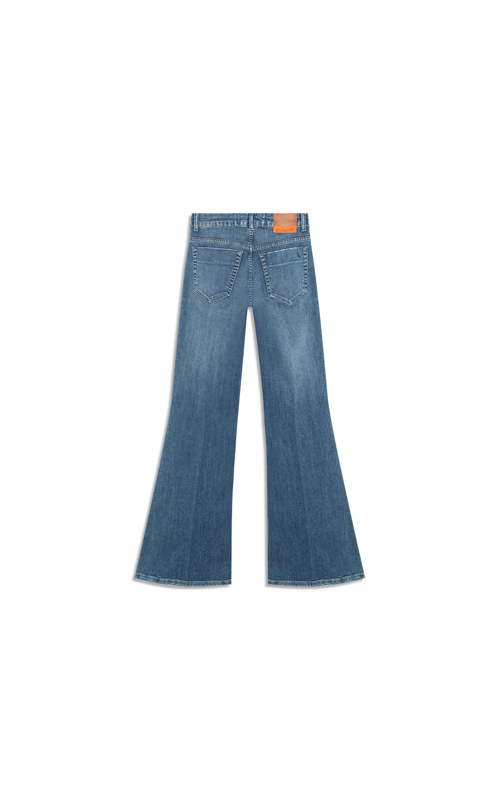 Calca High Comfort Flare Luciana Lav.Medio C/Used