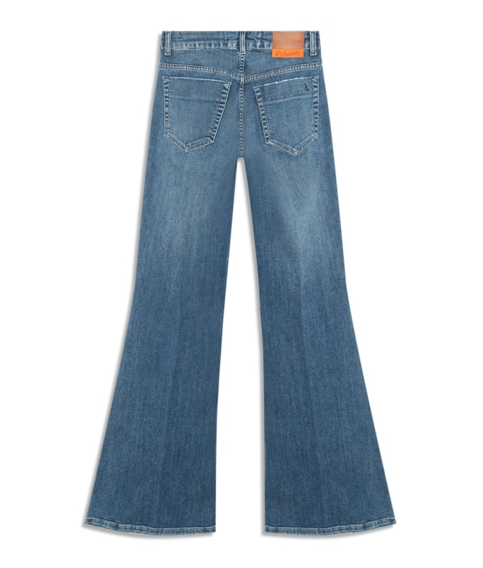Calca High Comfort Flare Luciana Lav.Medio C/Used