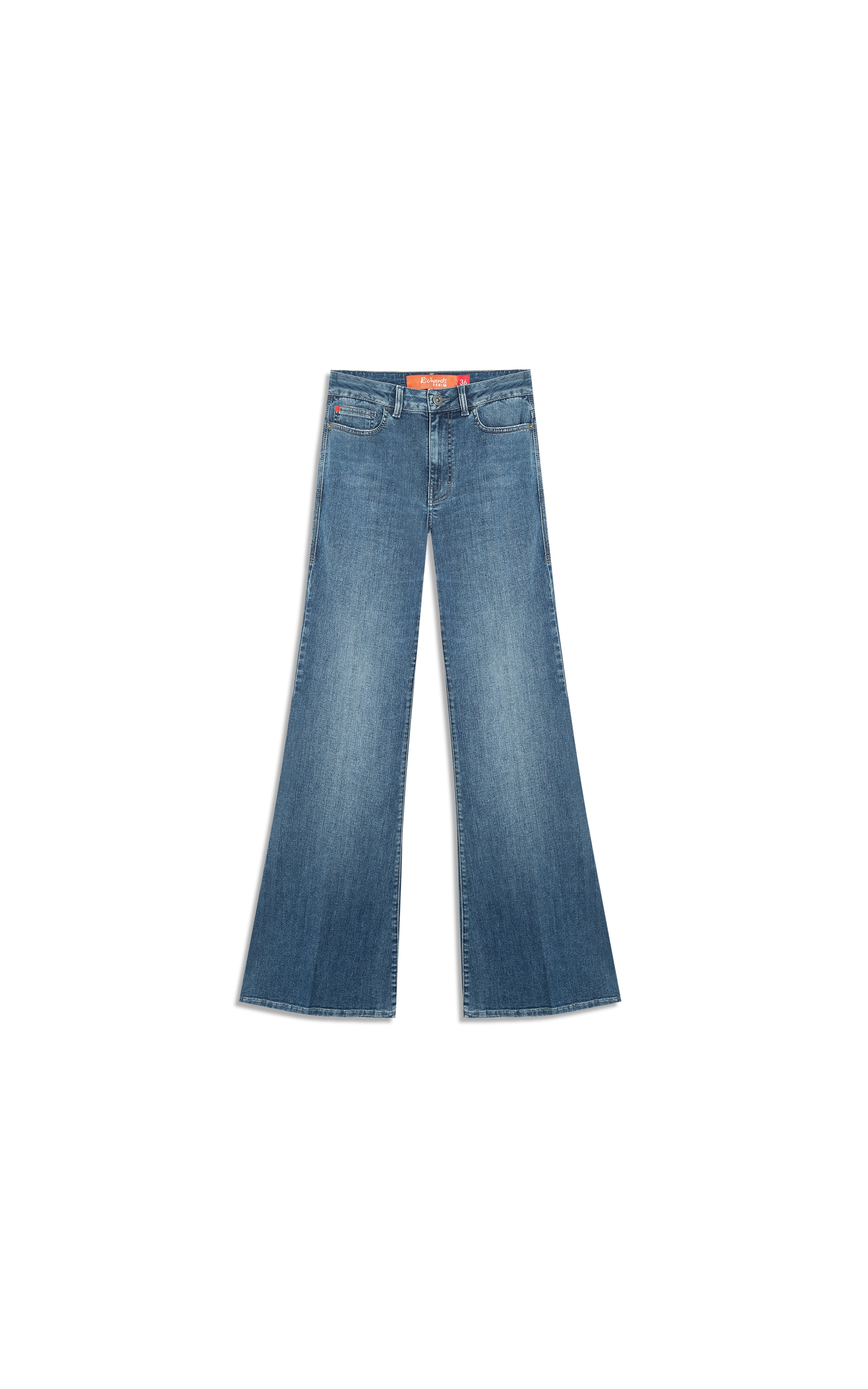 Calca High Comfort Flare Luciana Lav.Medio C/Used