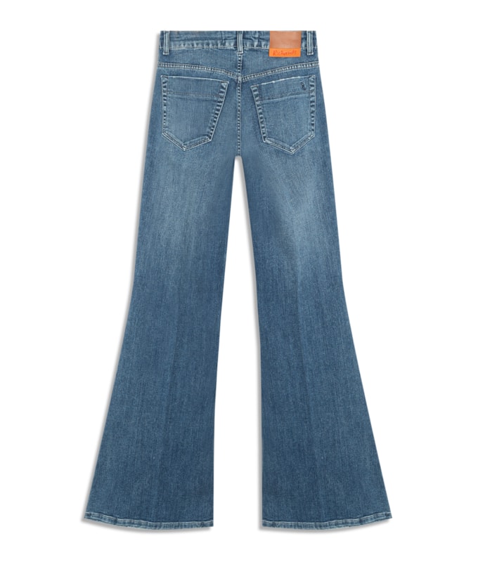 Calca High Comfort Flare Luciana Lav.Medio C/Used