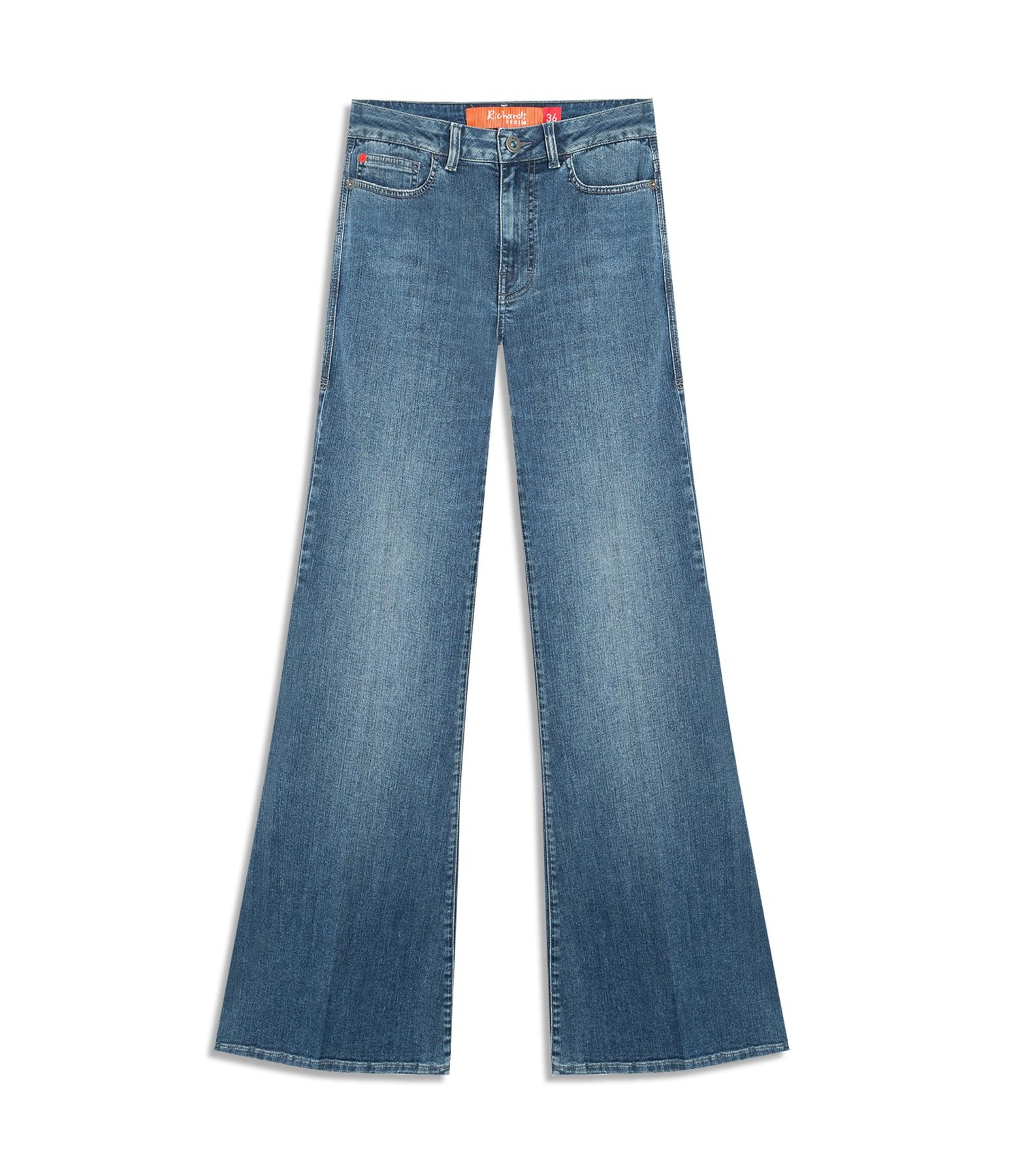 Calca High Comfort Flare Luciana Lav.Medio C/Used